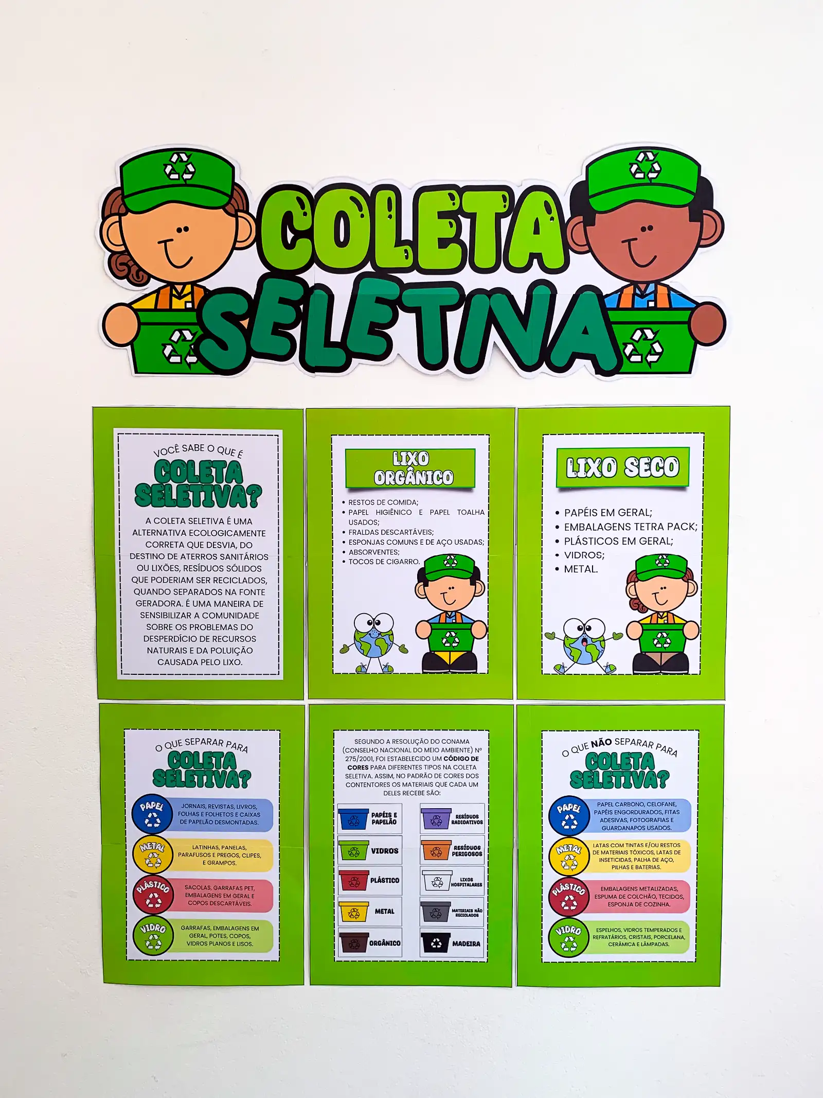 Cartaz Coleta Seletiva – Material Pedagógico