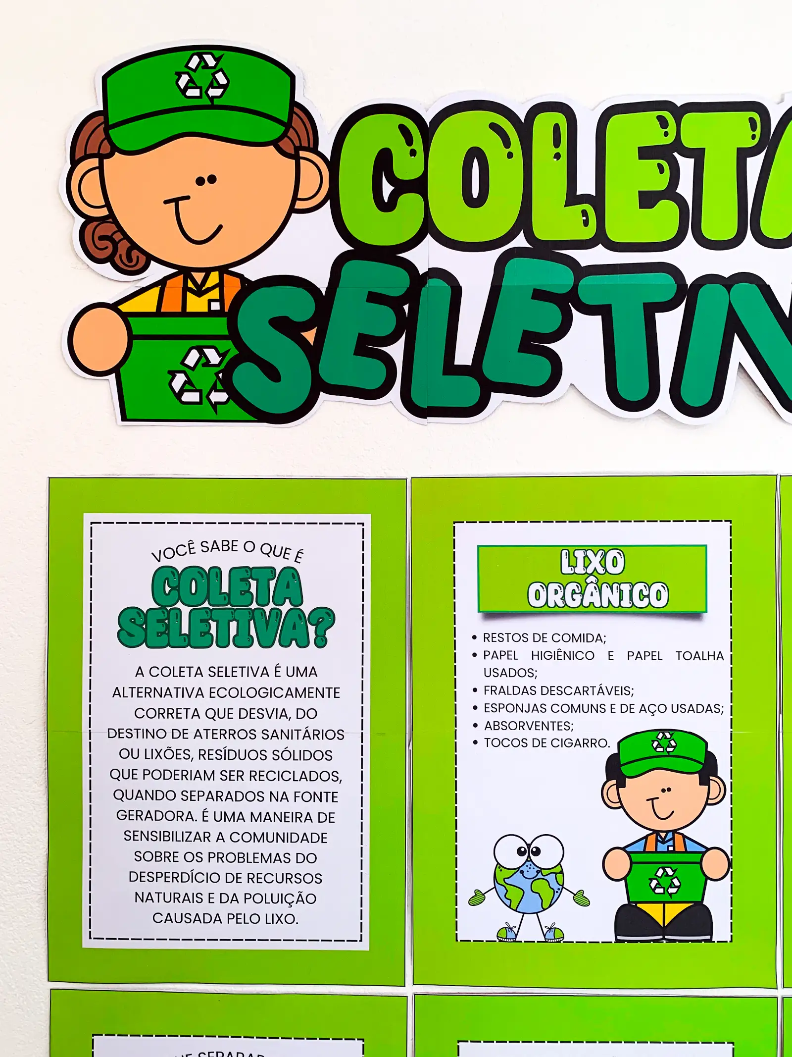 Imagem da galeria 3 de Cartaz Coleta Seletiva – Material Pedagógico
