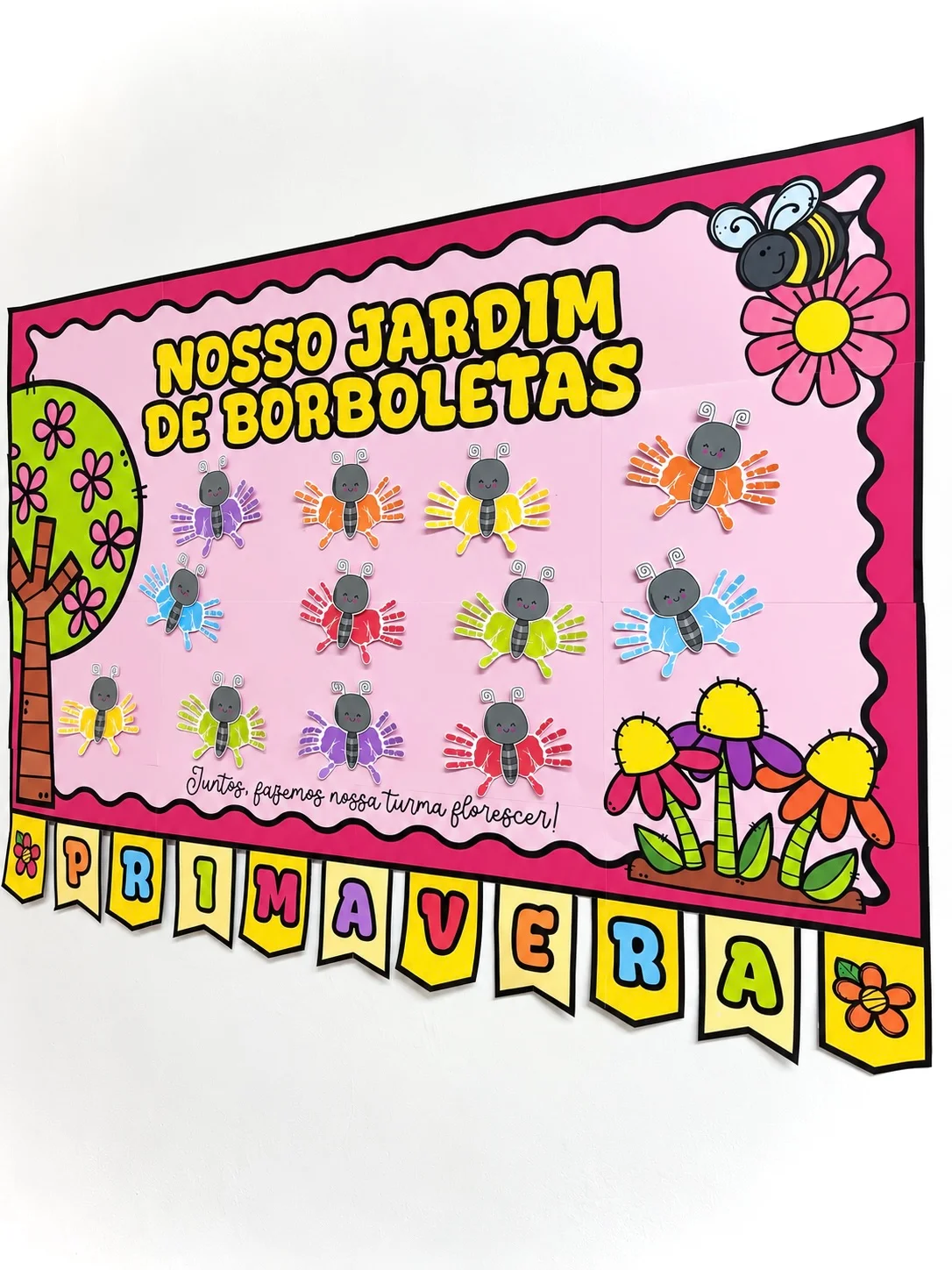 Imagem da galeria 1 de Cartaz Colaborativo Primavera – Material Pedagógico