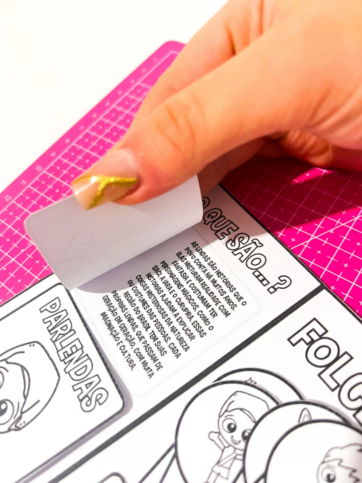 Imagem da galeria 2 de Lapbook folclore – Atividades para Imprimir