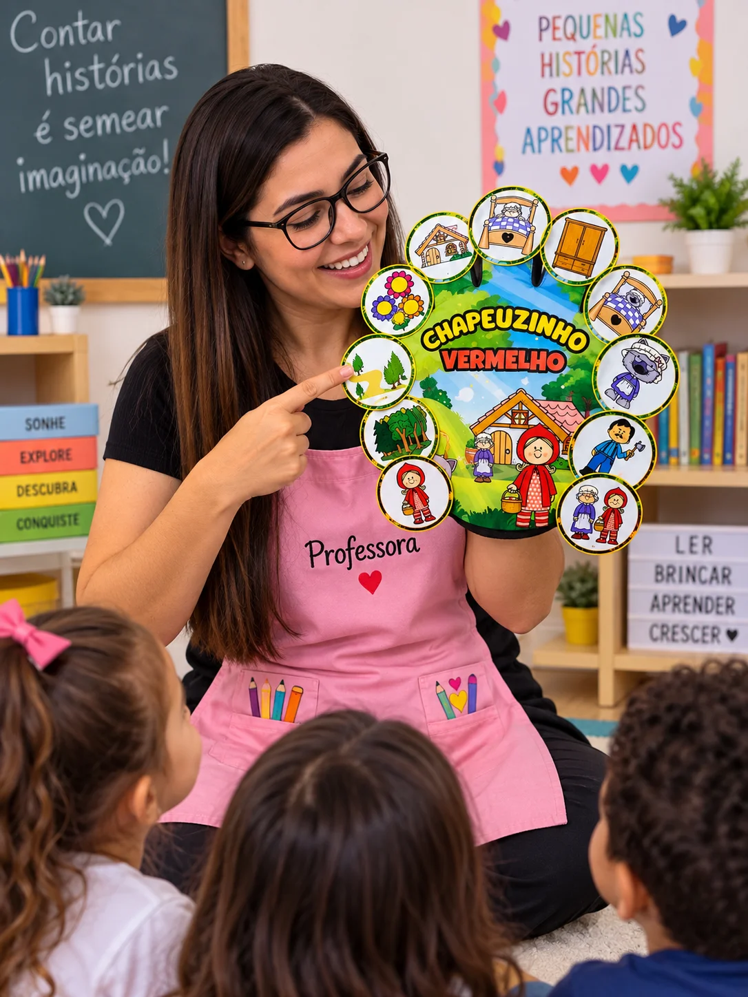 LUVA DE HISTÓRIA: CHAPEUZINHO VERMELHO | Educação Infantil