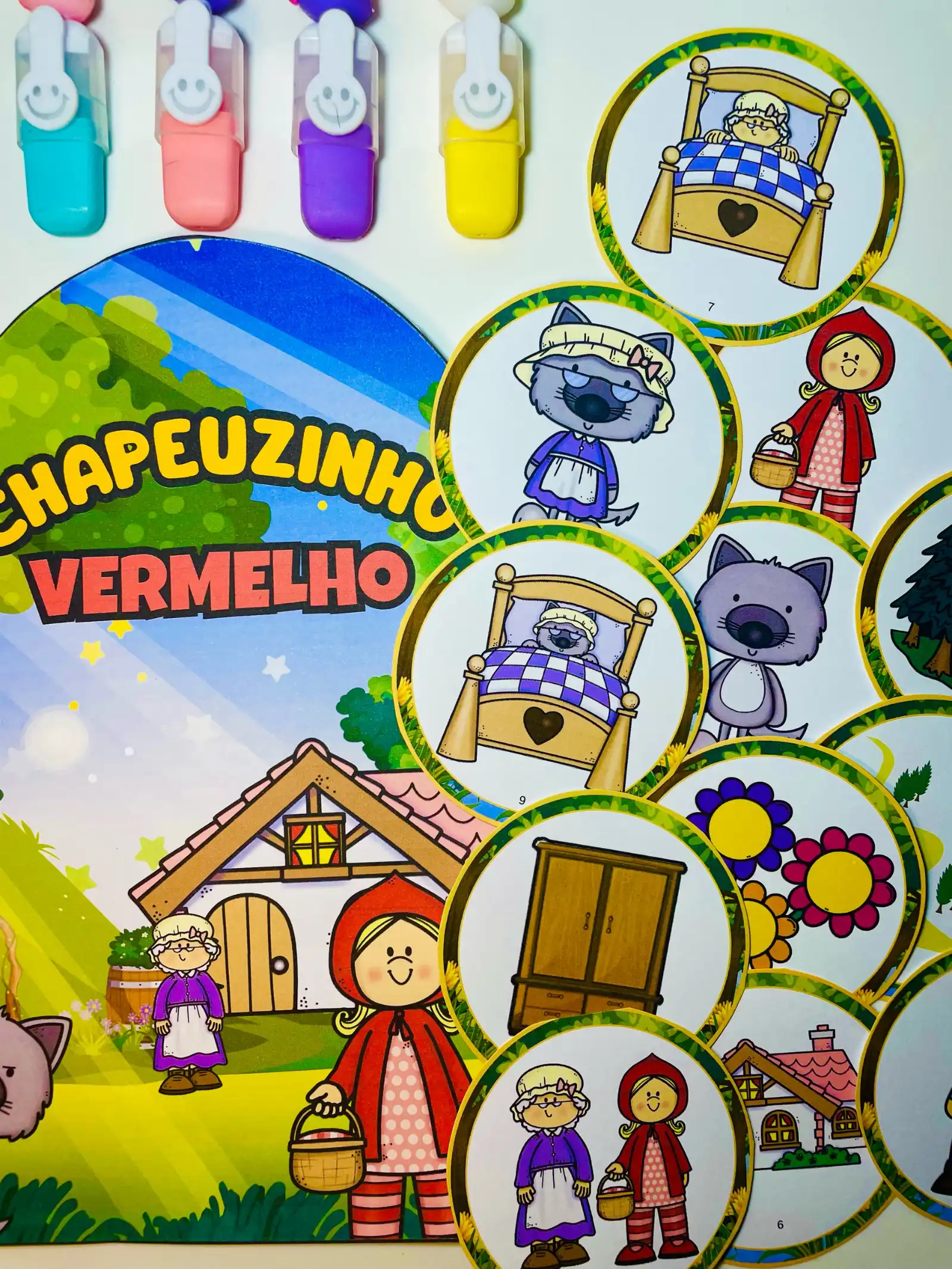 Imagem da galeria 2 de LUVA DE HISTÓRIA: CHAPEUZINHO VERMELHO | Educação Infantil
