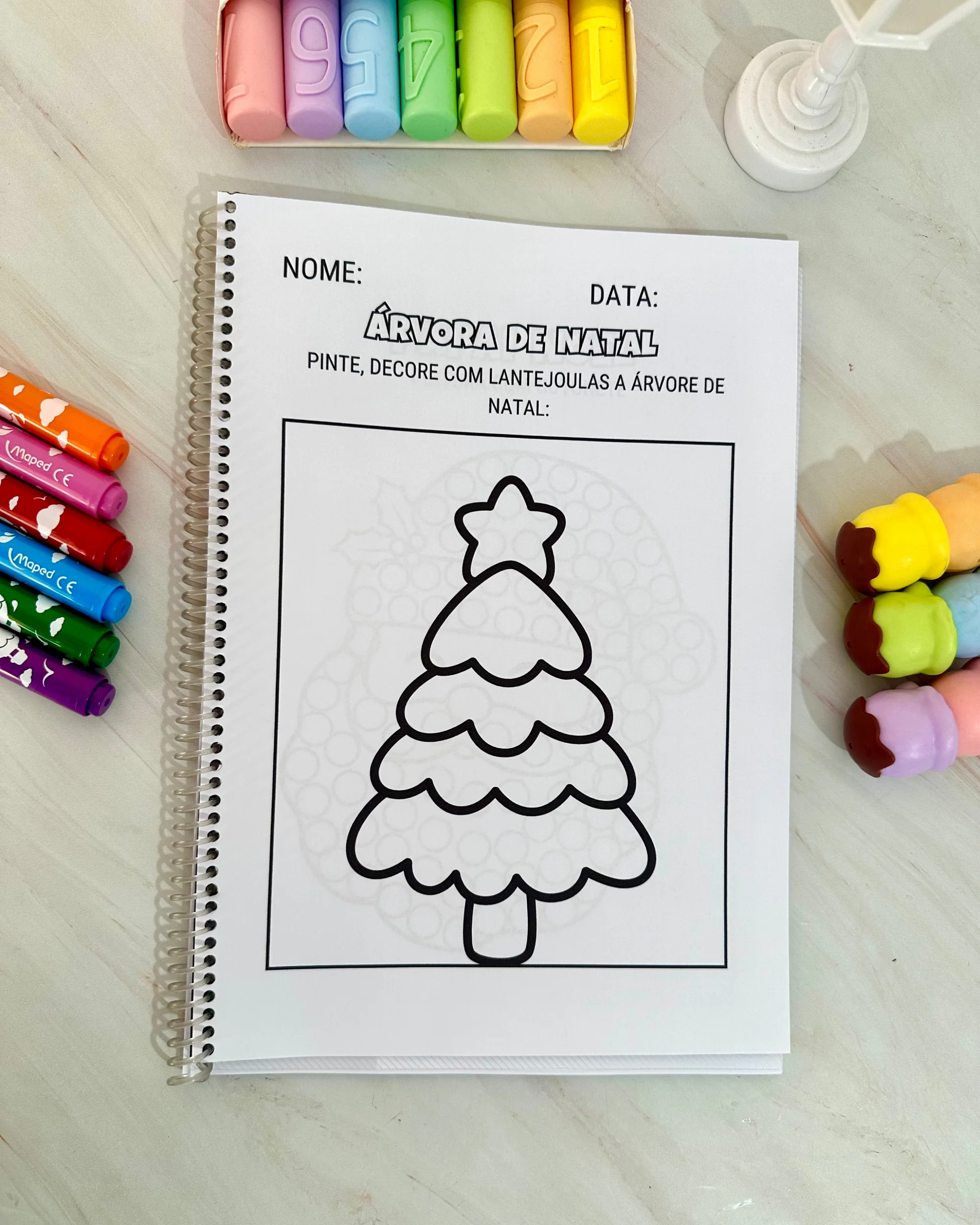 Imagem da galeria 1 de Atividades de Natal para Educação Infantil – 17 Páginas