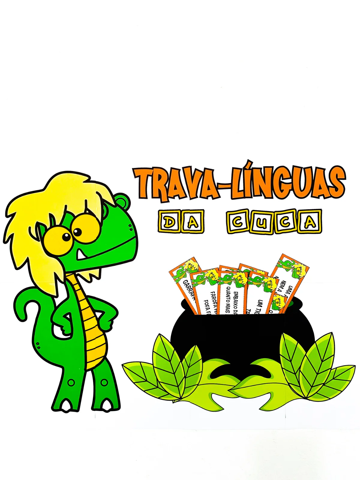 Imagem da galeria 1 de Recurso Trava-Línguas da Cuca – PDF para Imprimir