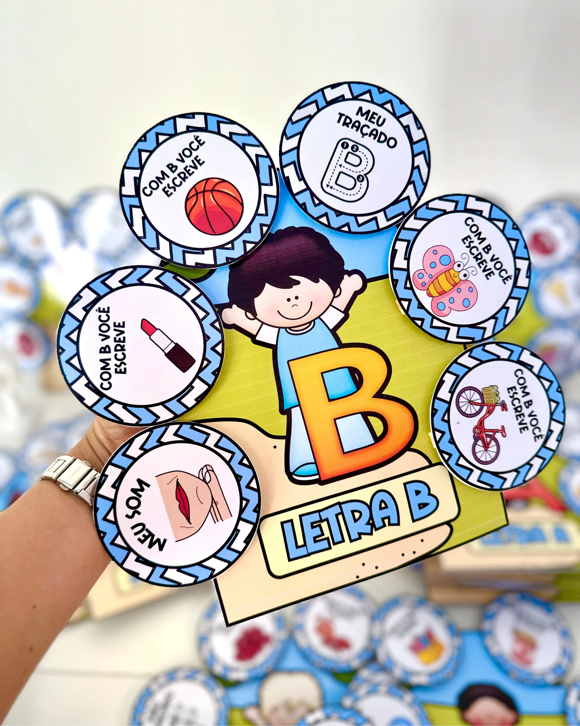 Imagem da galeria 1 de Luvas do Alfabeto em PDF: Recurso Lúdico para Educação Infantil