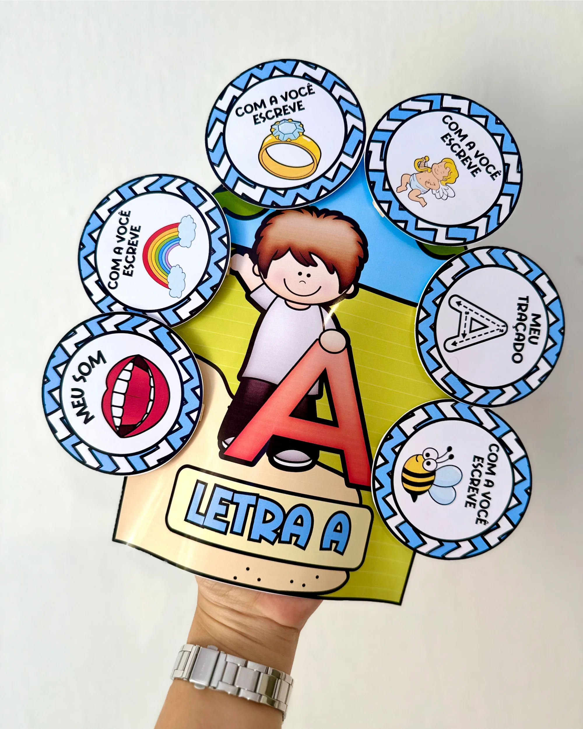 Imagem da galeria 2 de Luvas do Alfabeto em PDF: Recurso Lúdico para Educação Infantil