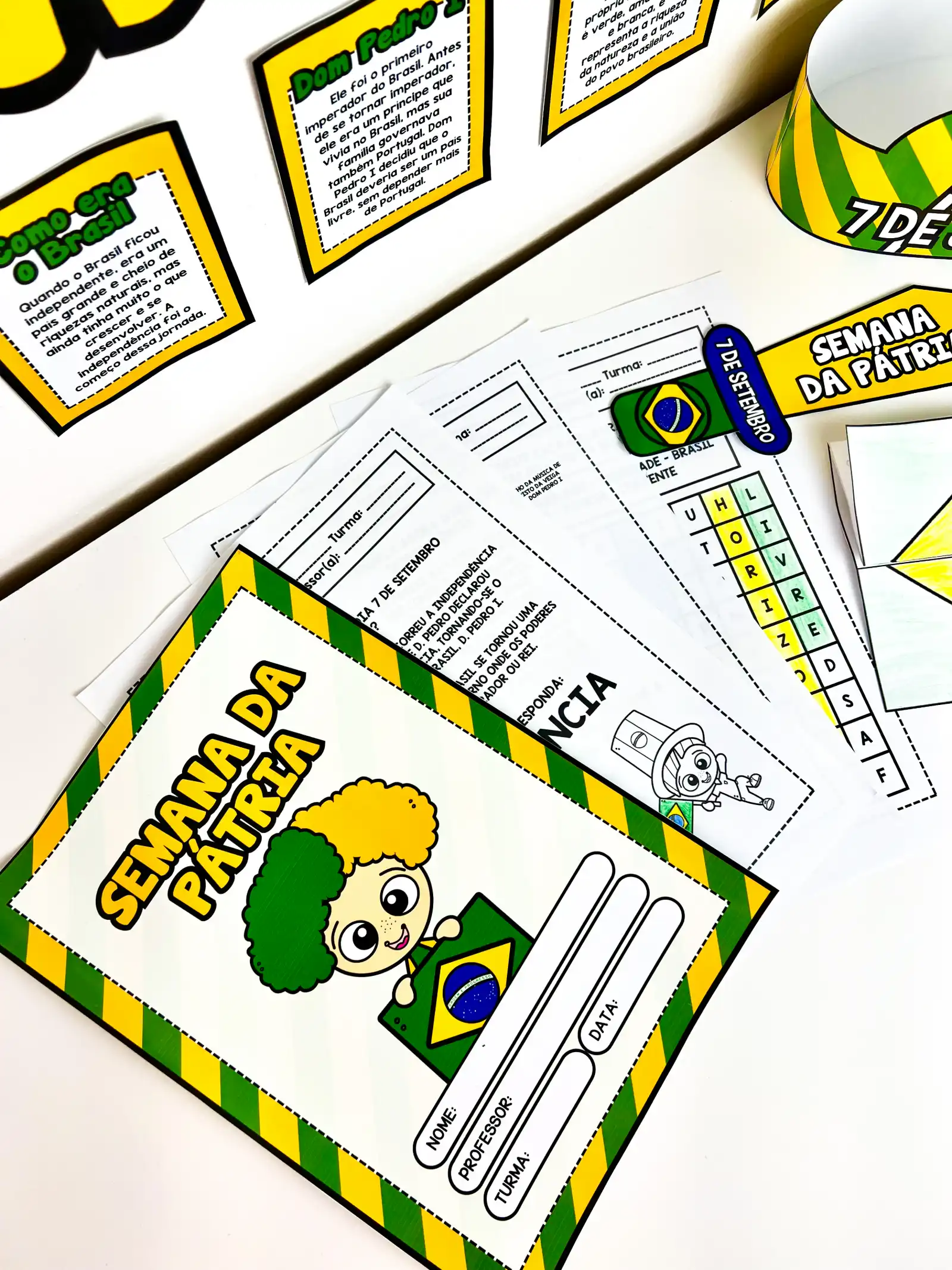 Imagem da galeria 2 de Kit Independência do Brasil – Material Pedagógico