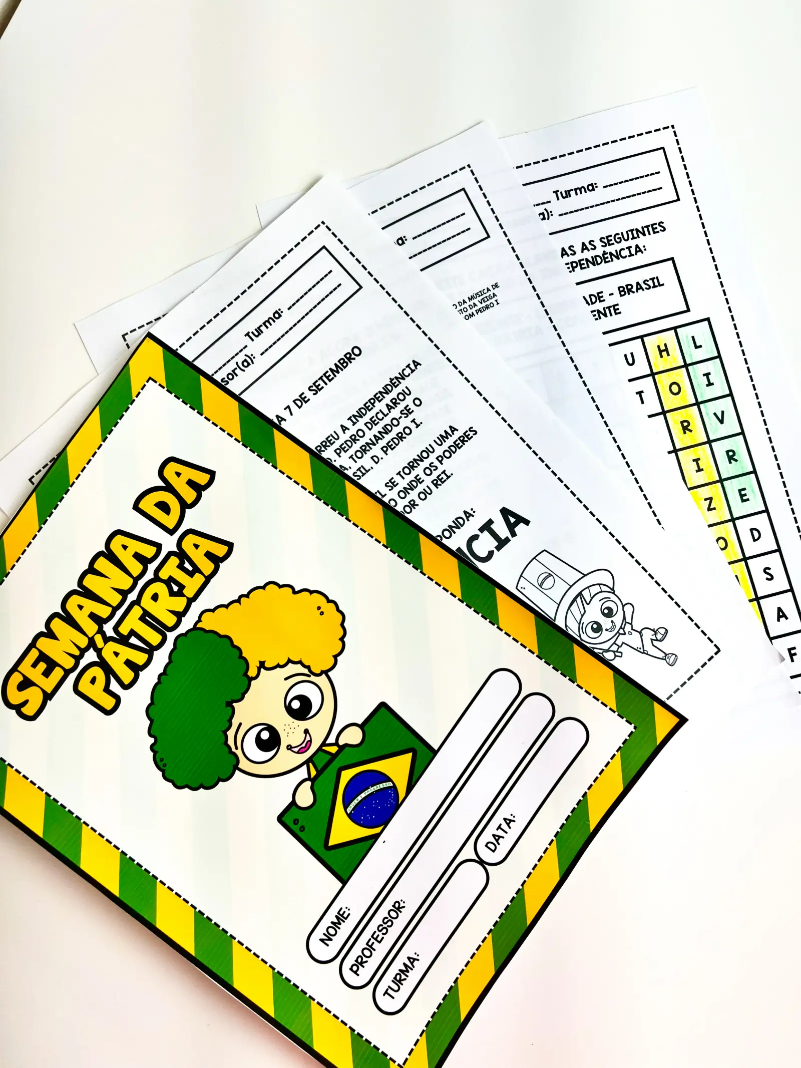 Imagem da galeria 3 de Kit Independência do Brasil – Material Pedagógico