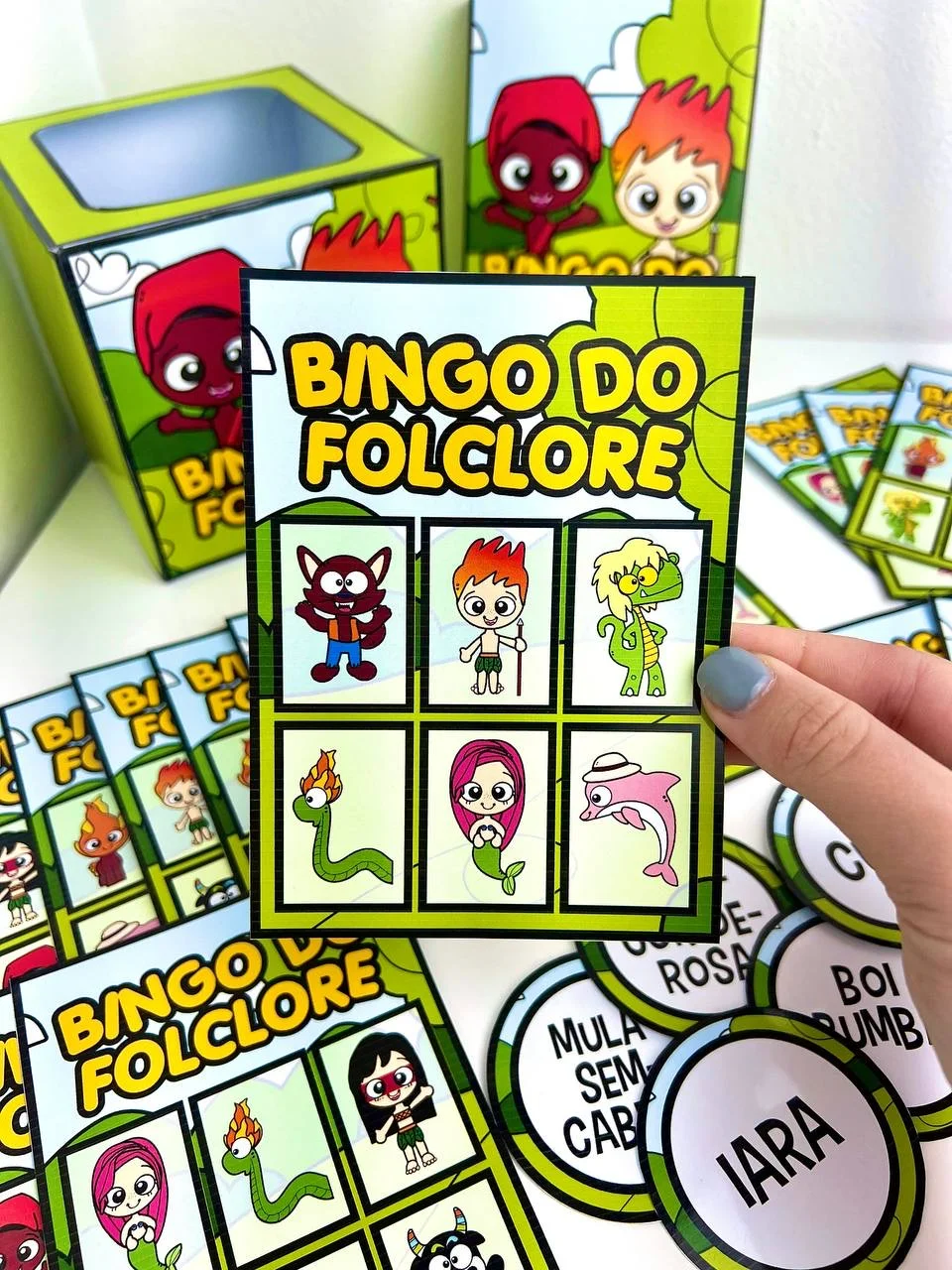 Imagem da galeria 3 de Bingo do folclore brasileiro – PDF para Imprimir
