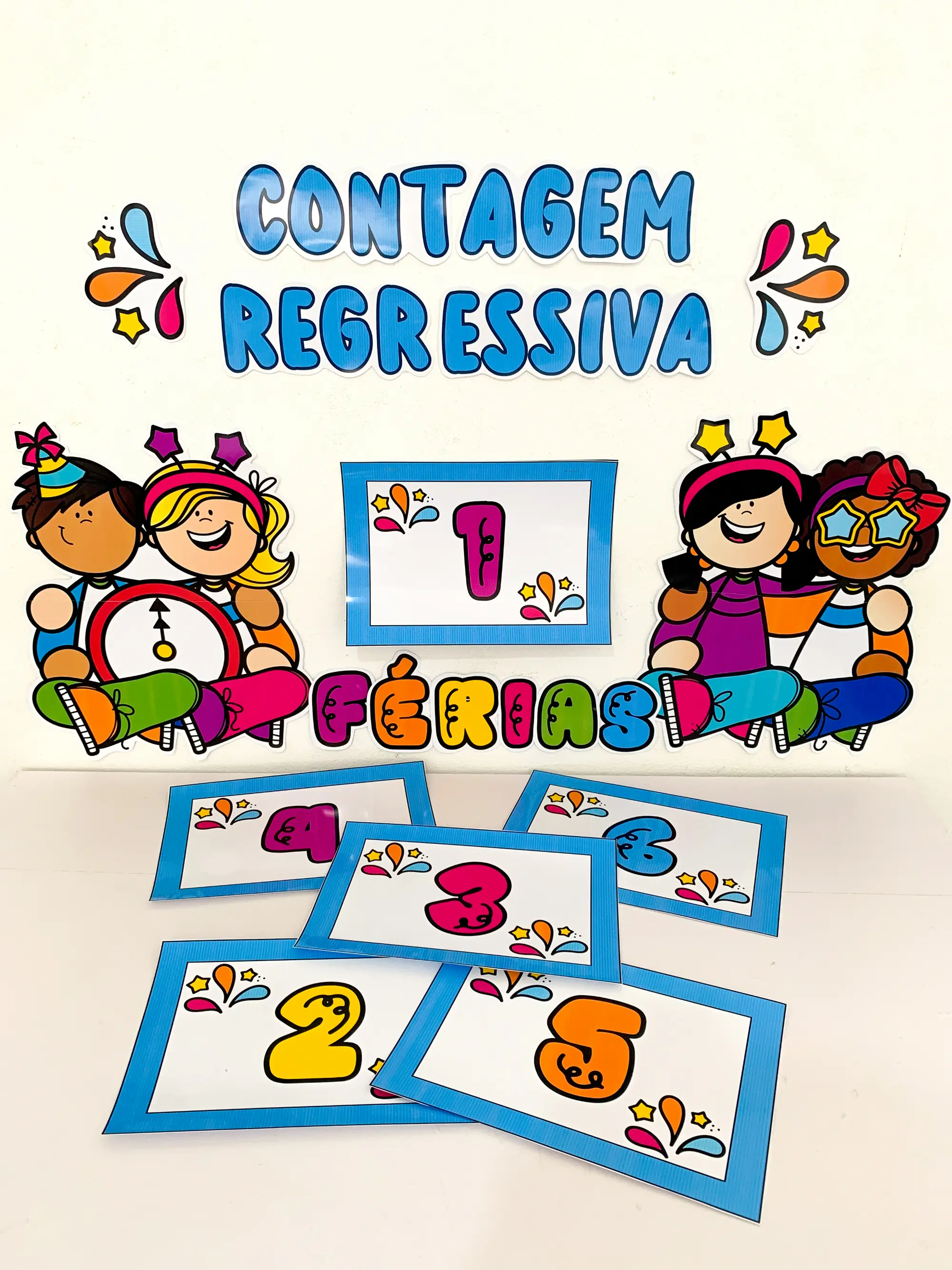 Imagem da galeria 1 de Contagem Regressiva para as Férias Educação Infantil e Anos Iniciais