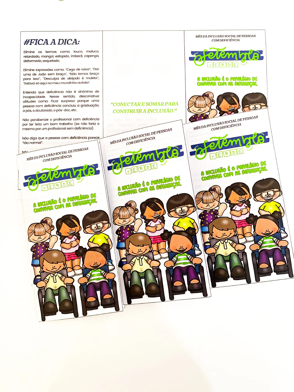 Imagem da galeria 1 de Folder para Campanha Setembro Verde
