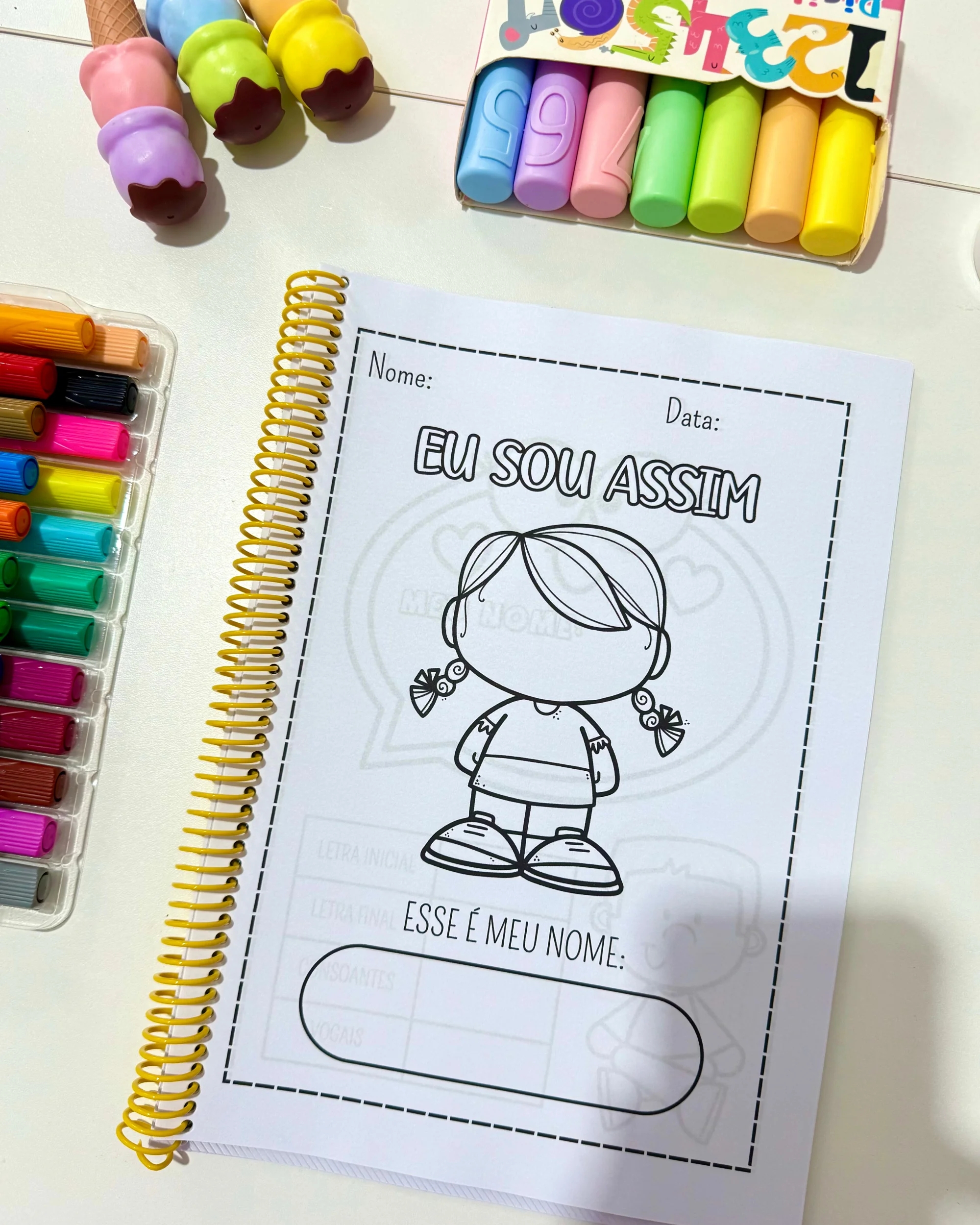 Imagem da galeria 1 de Apostila atividades nome próprio — educação infantil