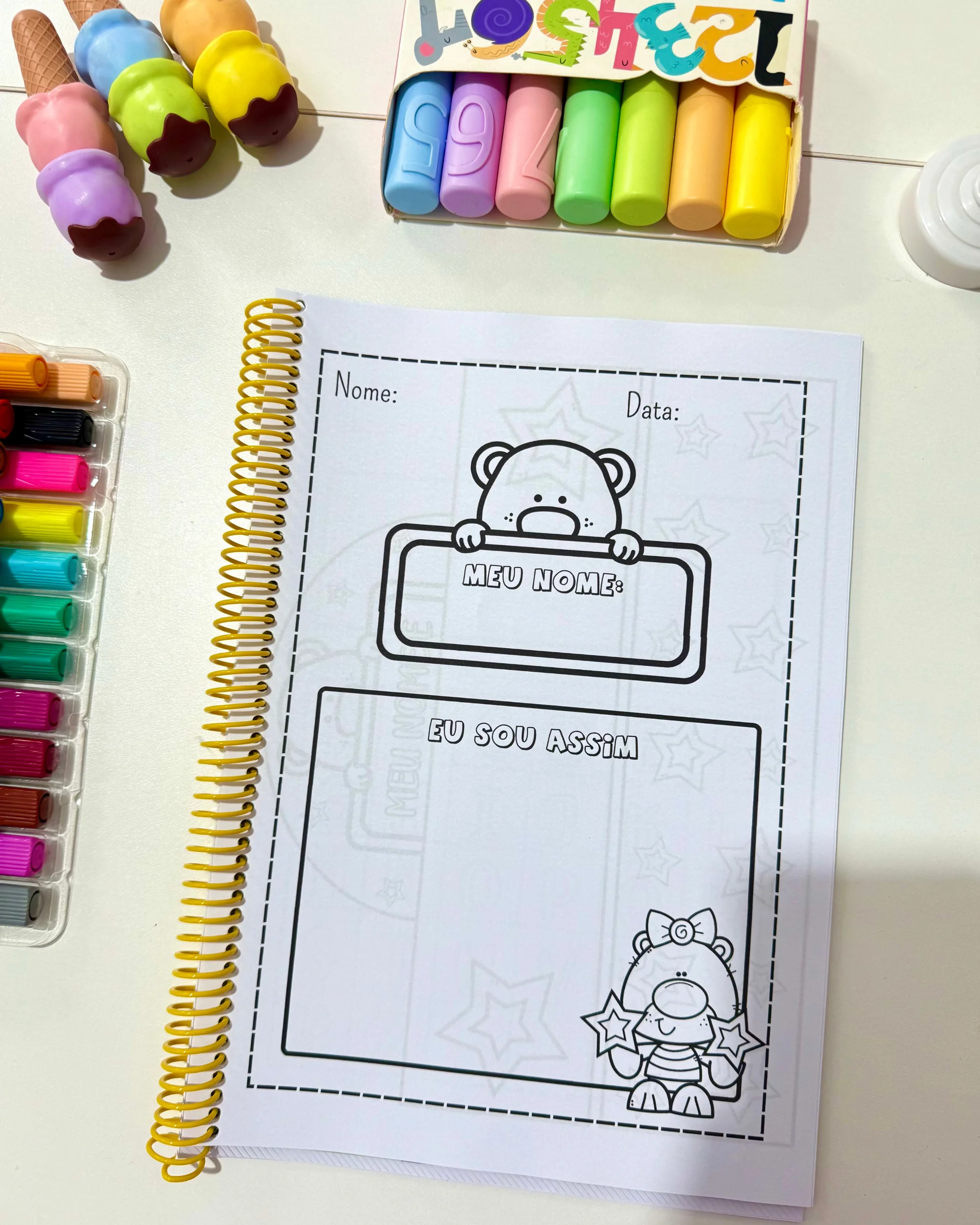 Imagem da galeria 3 de Apostila atividades nome próprio — educação infantil
