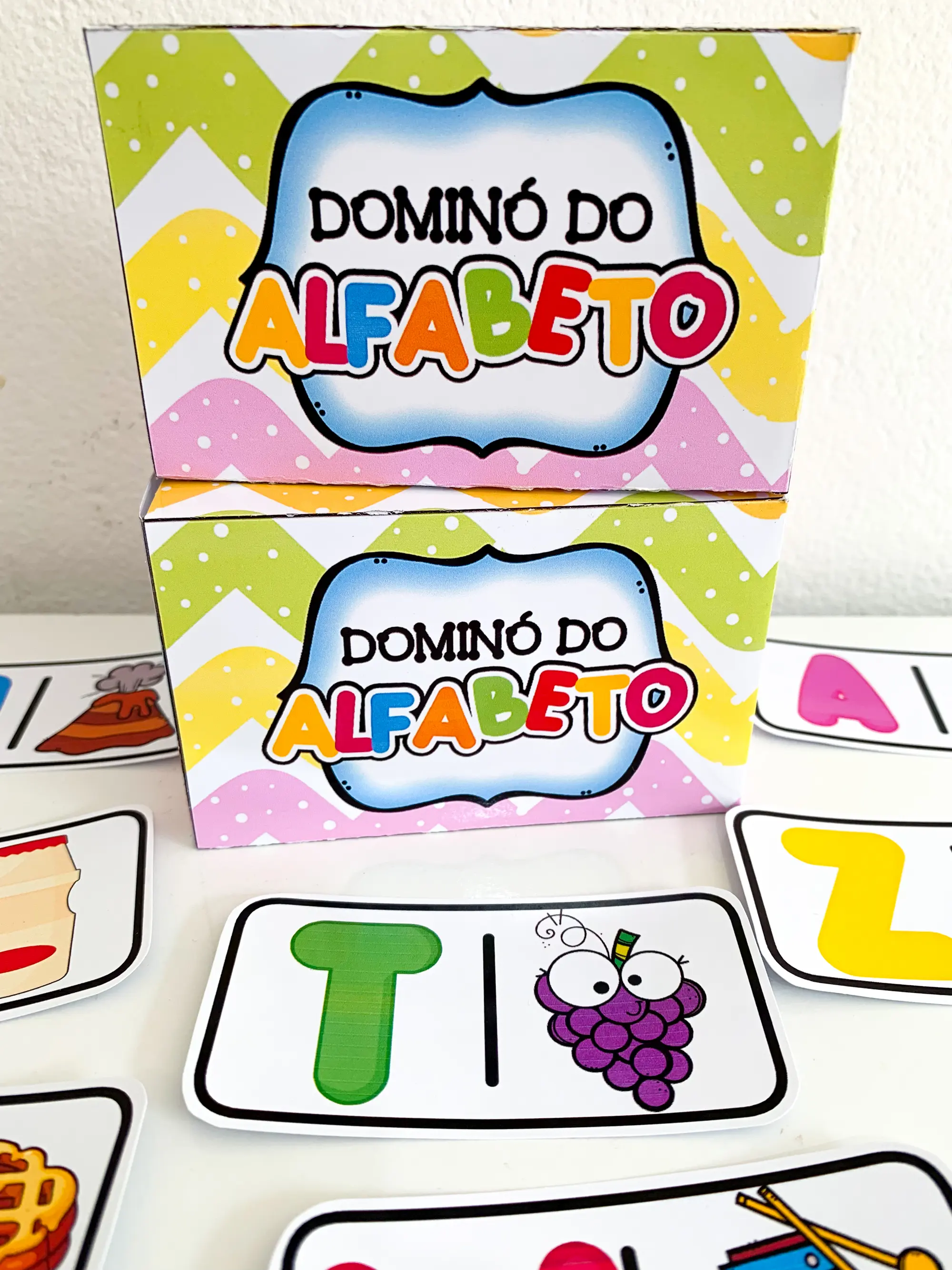 Capa de Recurso Dominó do Alfabeto – PDF para Imprimir