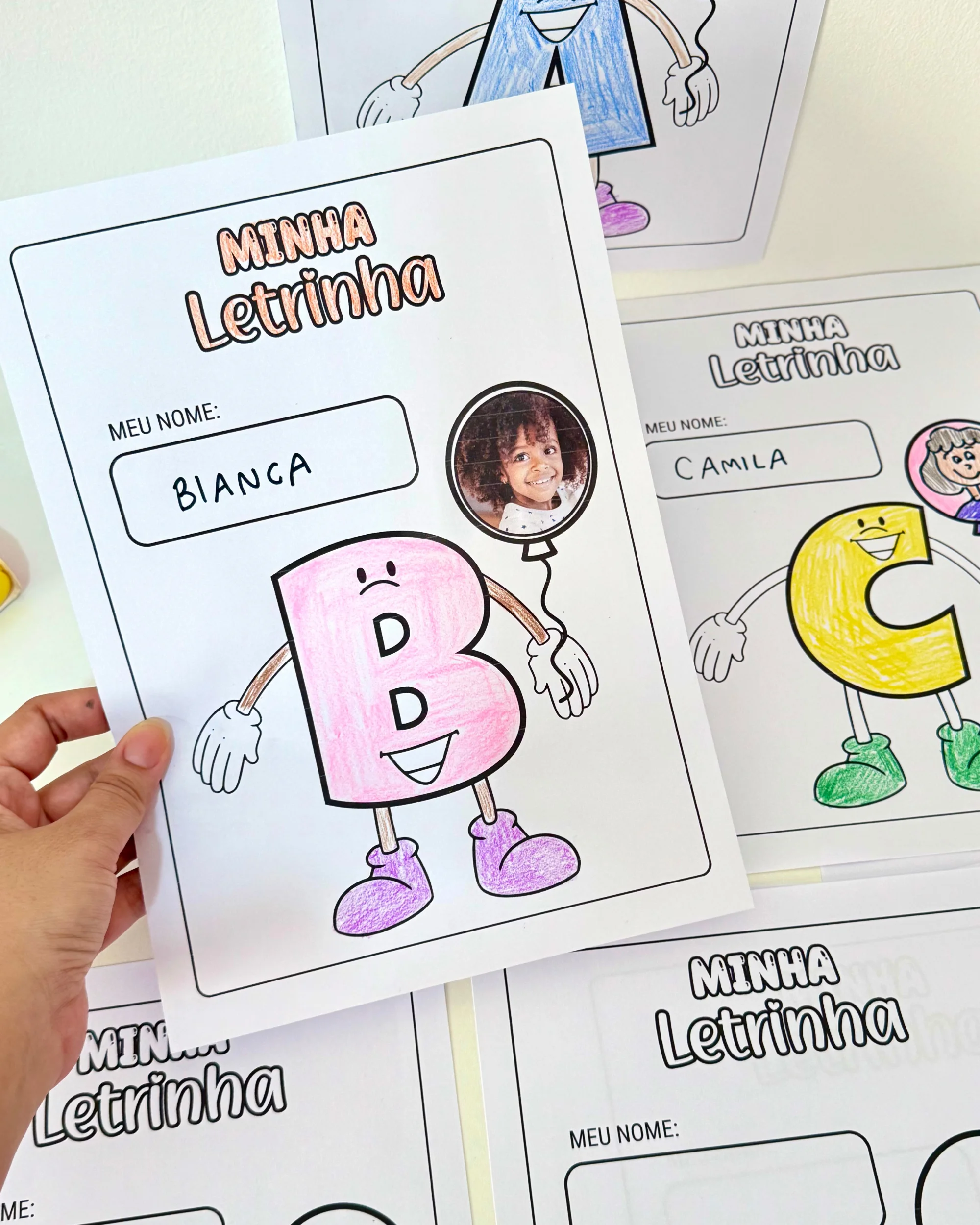 Imagem da galeria 1 de Atividade Minha Letrinha – Nome Próprio na Educação Infantil