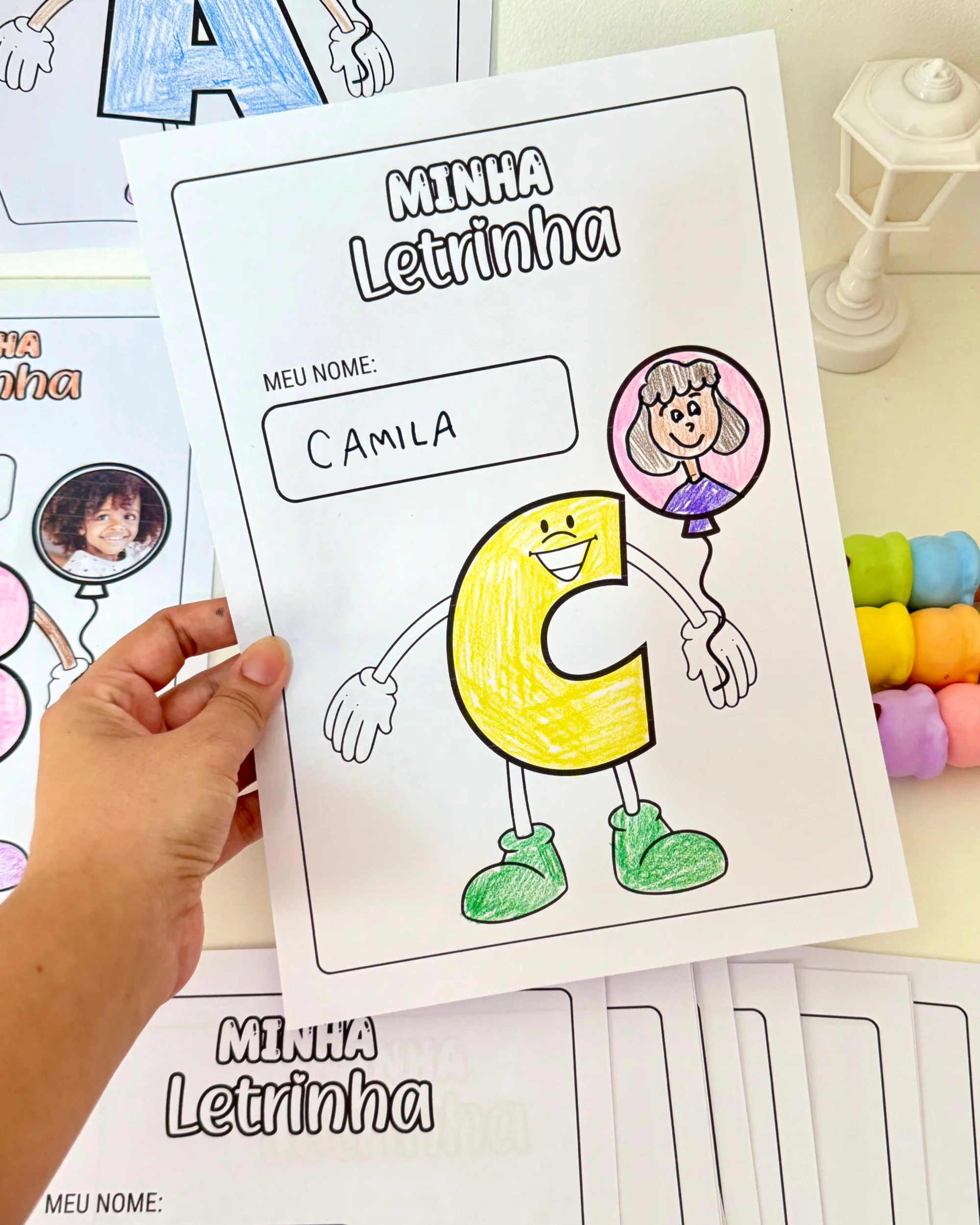 Imagem da galeria 3 de Atividade Minha Letrinha – Nome Próprio na Educação Infantil