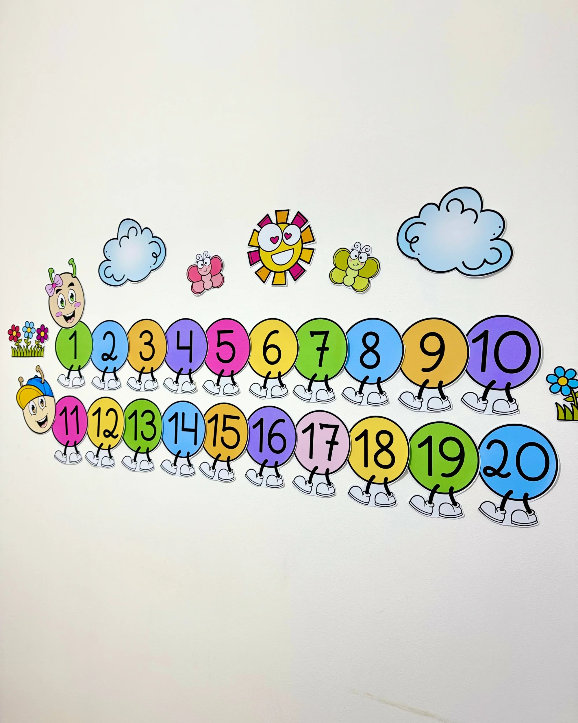 Imagem da galeria 2 de Centopeia dos Números de 1 a 20 para Educação Infantil e Anos Iniciais