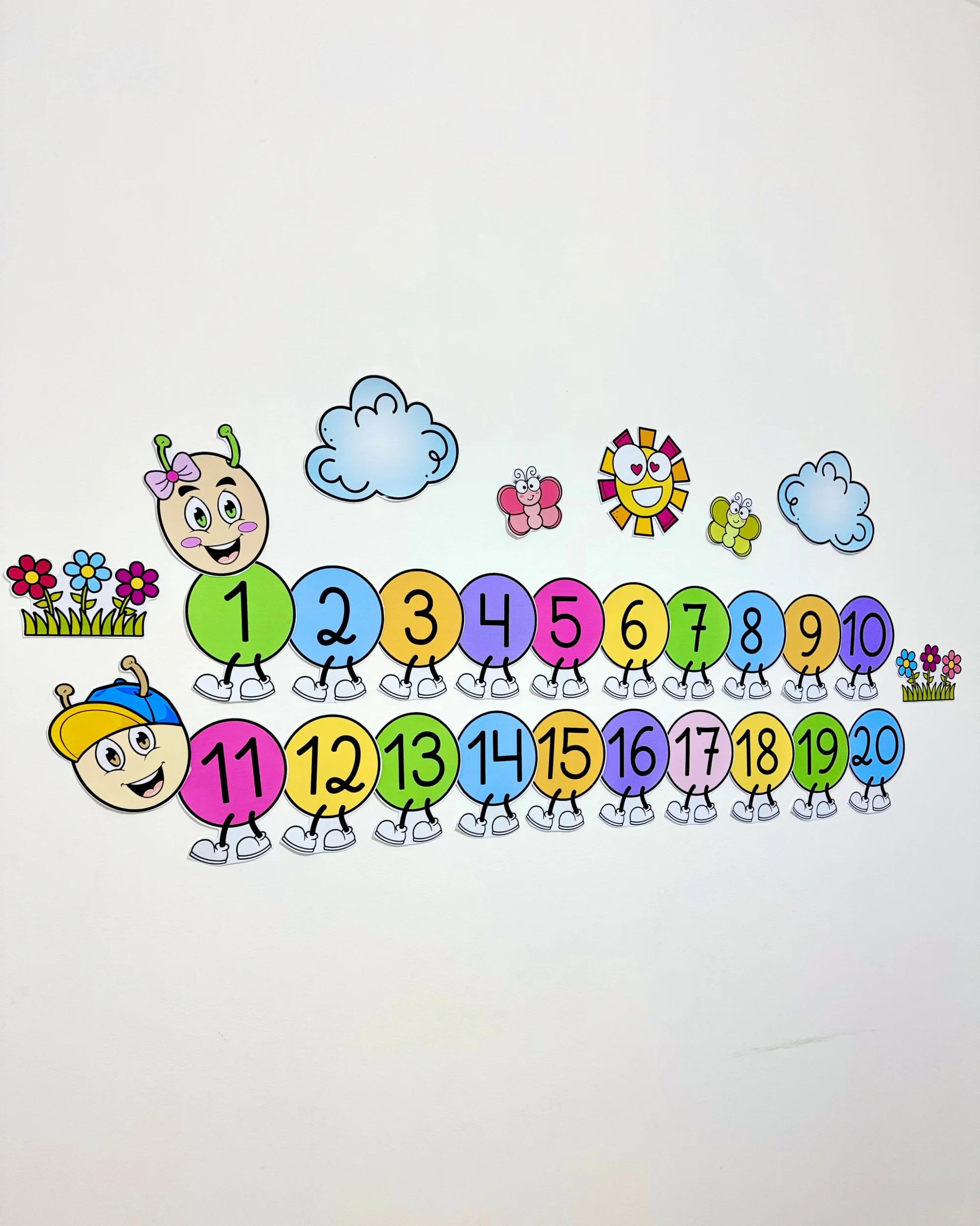 Imagem da galeria 3 de Centopeia dos Números de 1 a 20 para Educação Infantil e Anos Iniciais