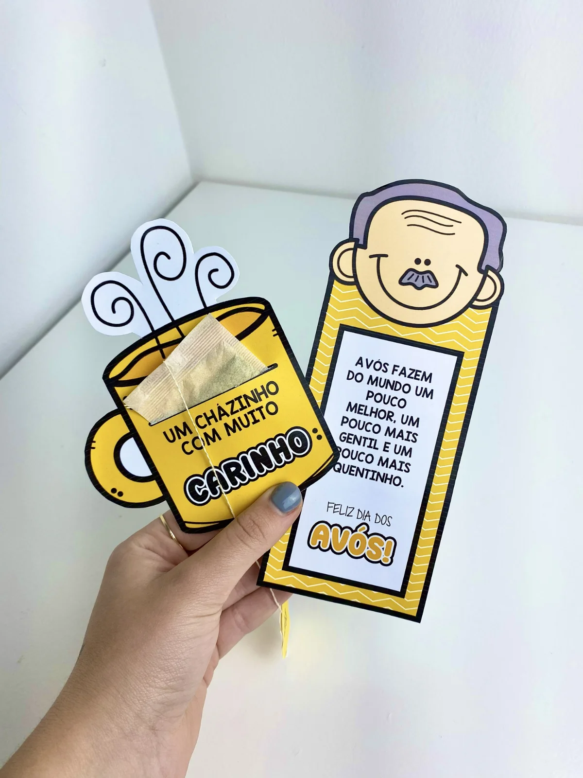 Imagem da galeria 2 de Cartão Dia dos Avós – Material Pedagógico
