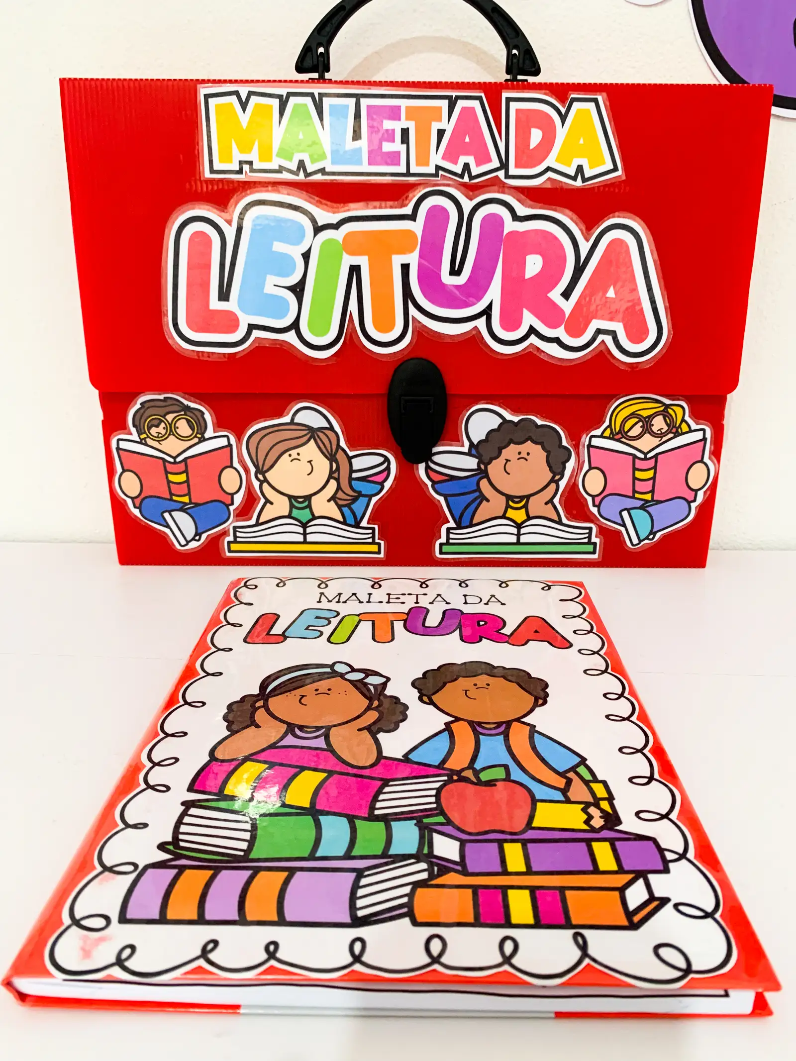 Capa de Maleta da Leitura – Atividades para Imprimir