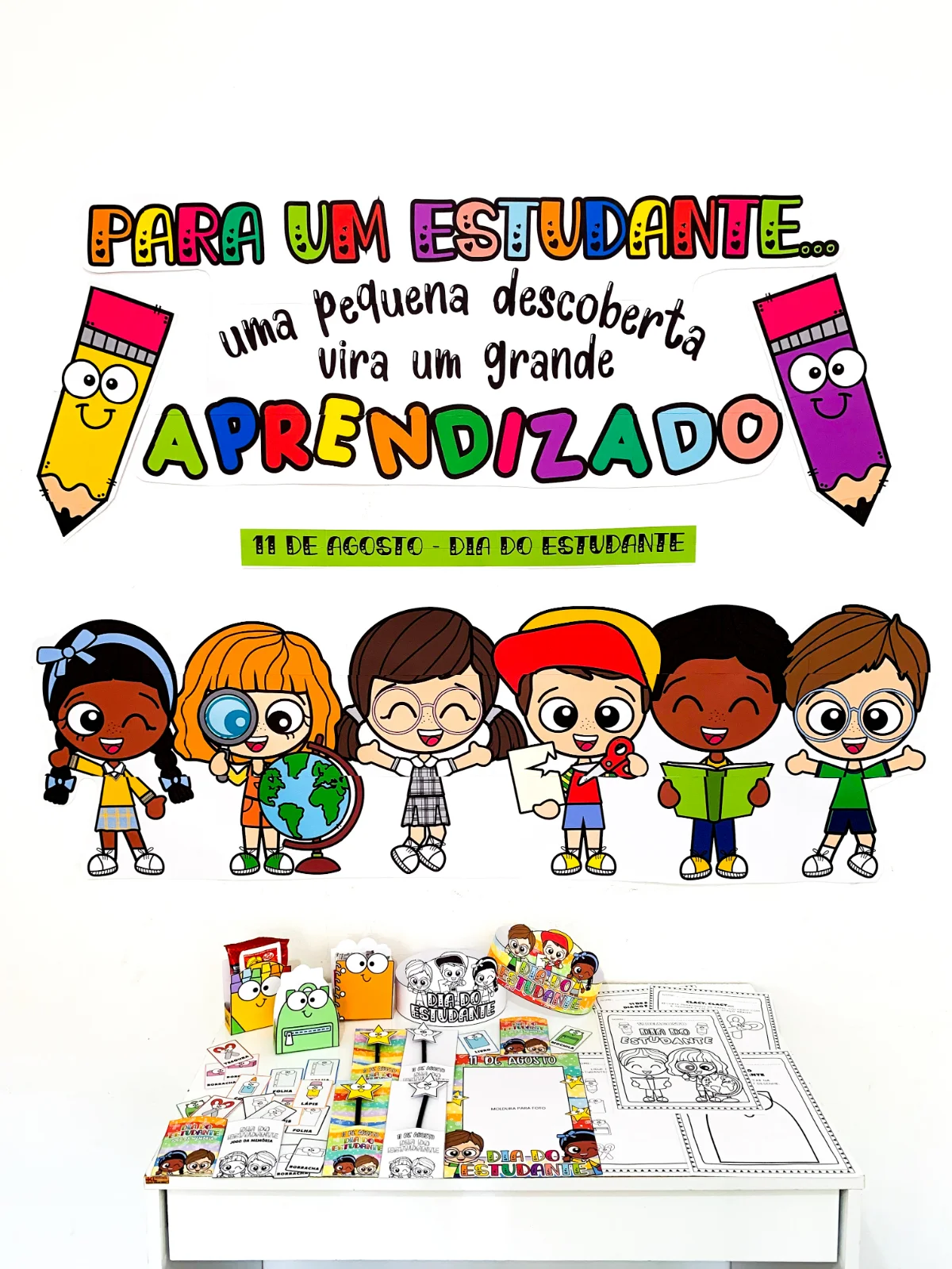 Capa de Kit Dia do Estudante – PDF para Imprimir