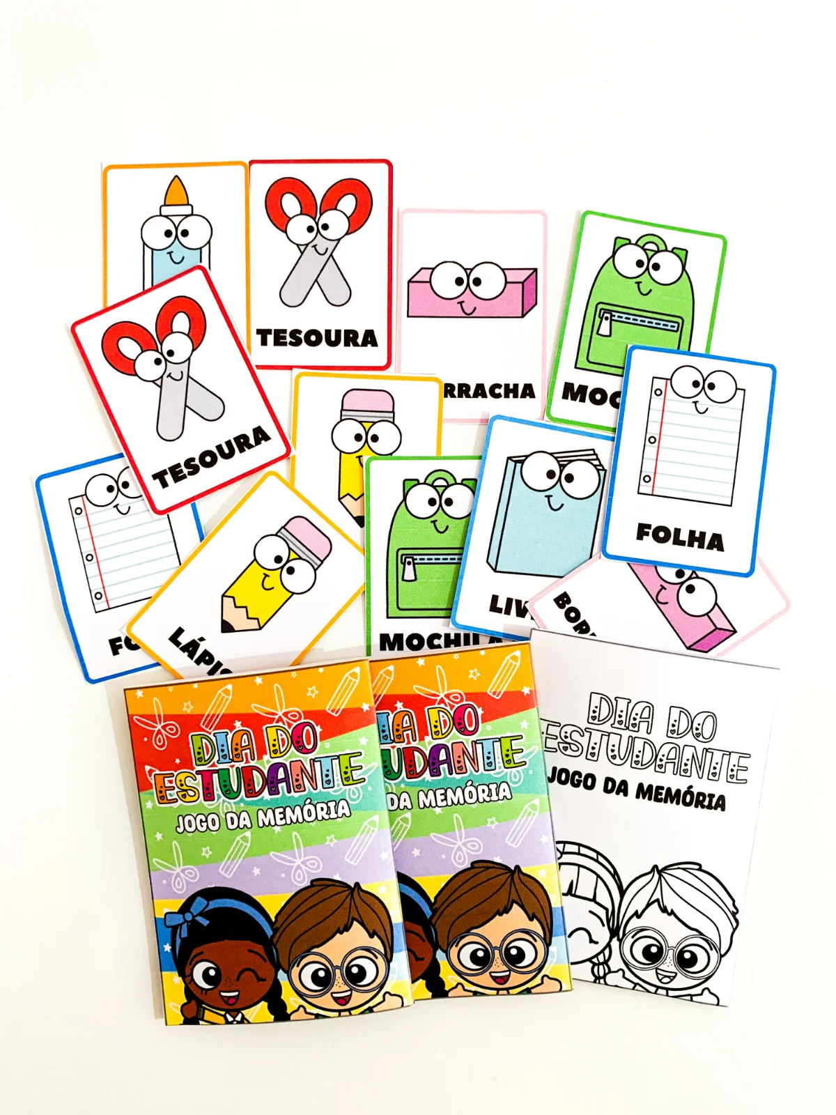 Imagem da galeria 1 de Kit Dia do Estudante – PDF para Imprimir