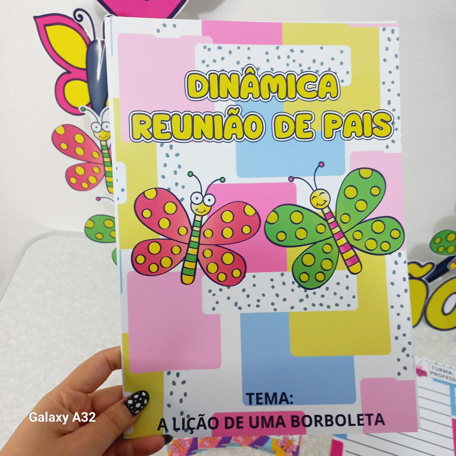 Imagem da galeria 3 de KIT REUNIÃO – TEMA: A LIÇÃO DE UMA BORBOLETA