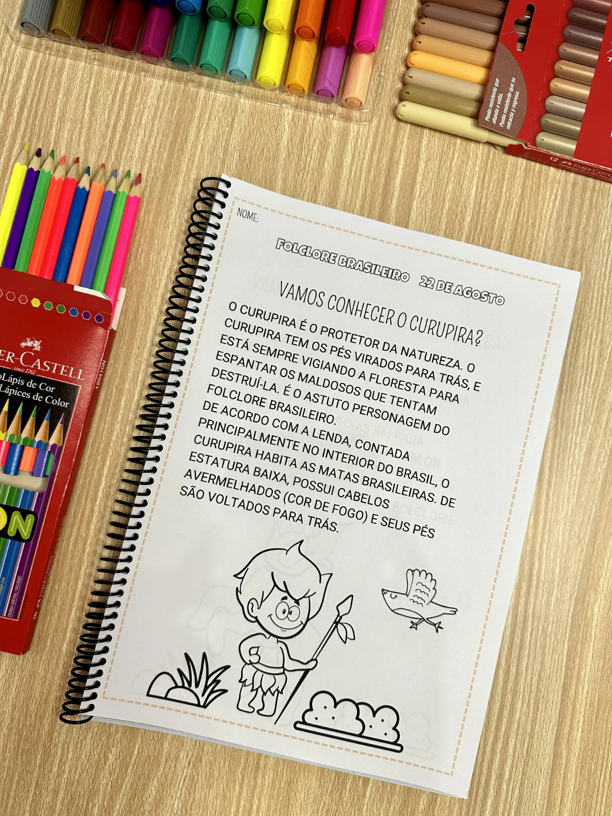 Imagem da galeria 2 de Apostila de atividades – Folclore brasileiro