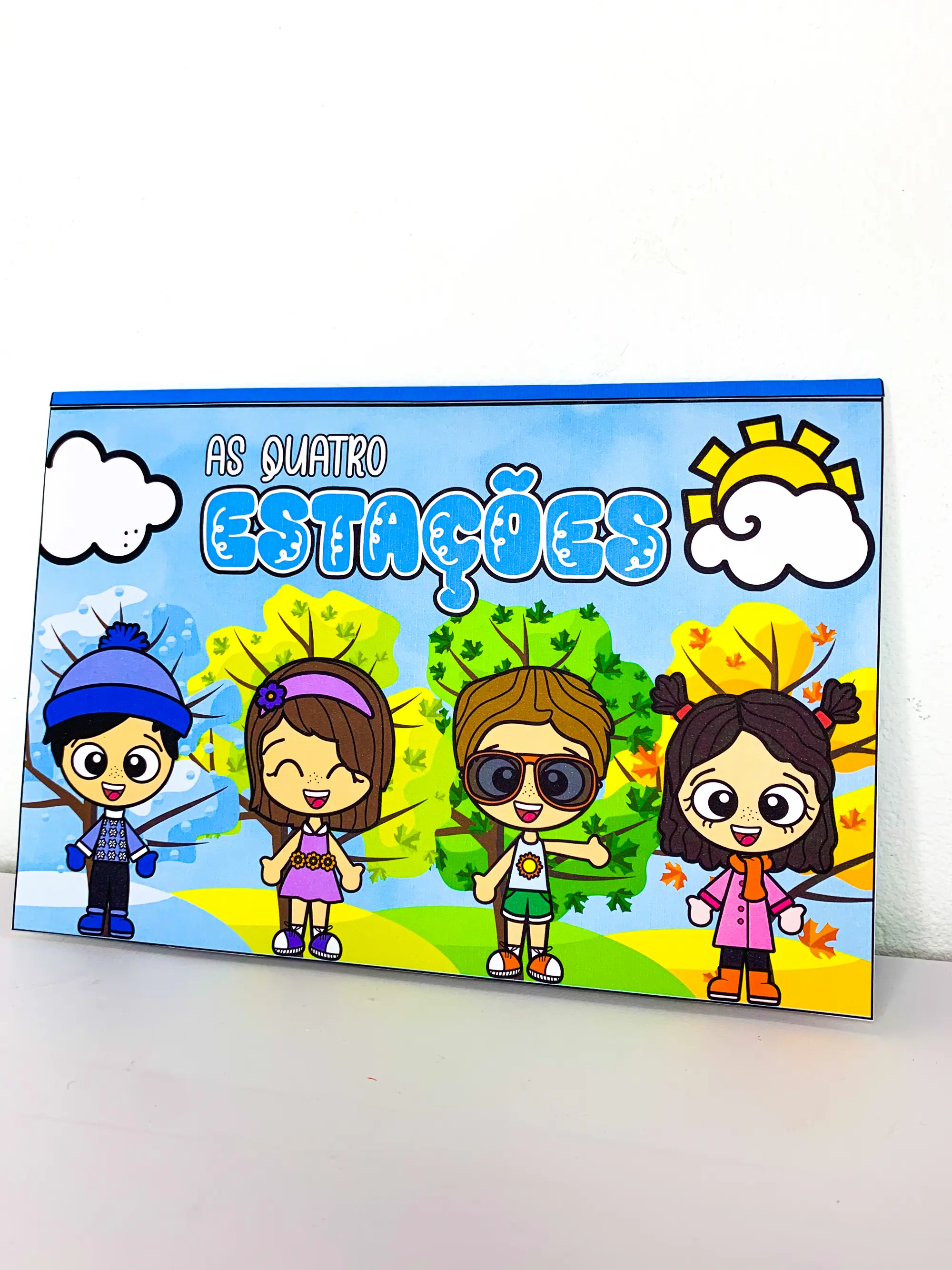 Imagem da galeria 2 de Livro 3D As Quatro Estações – Atividade para Educação Infantil