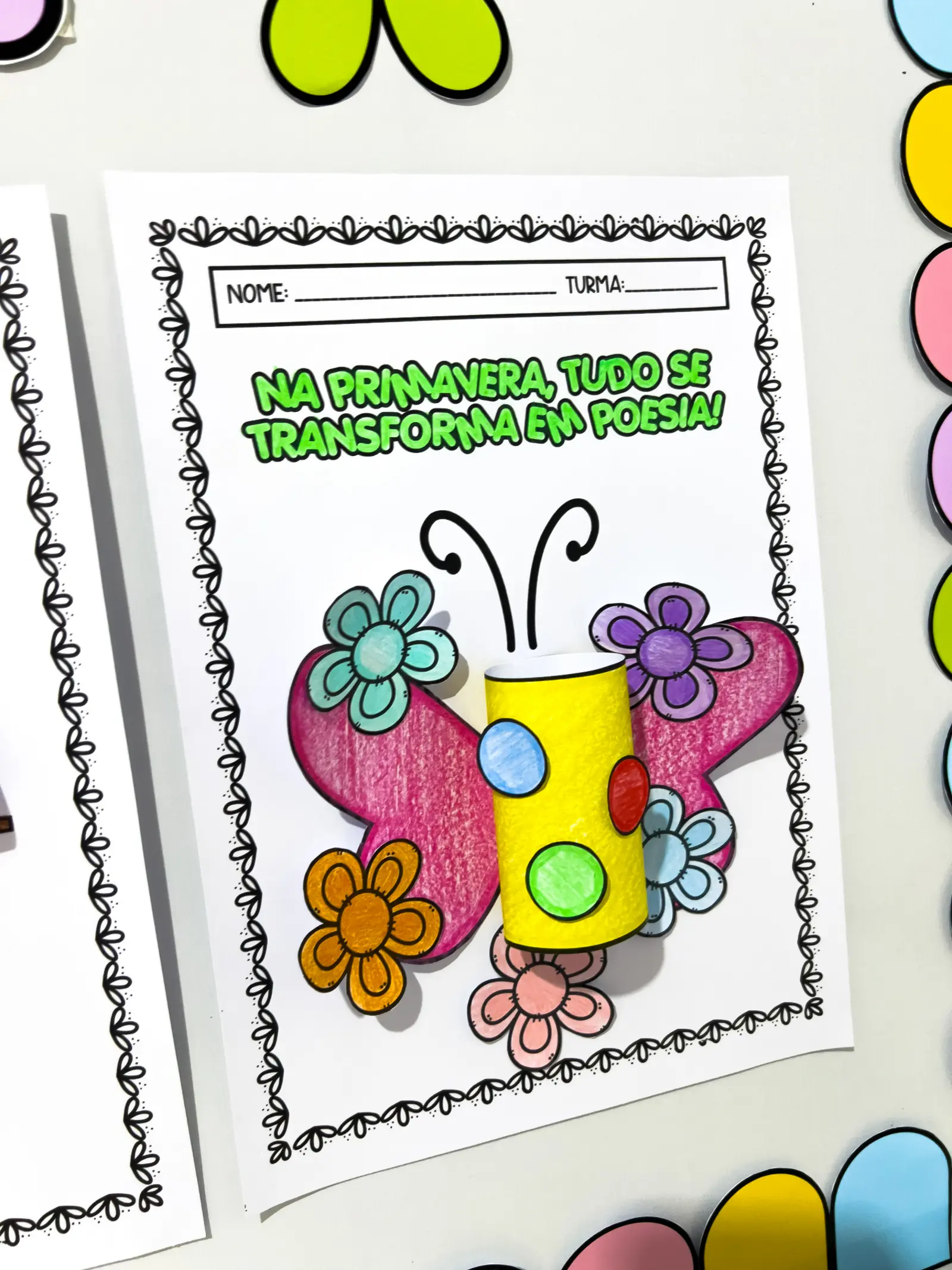 Imagem da galeria 2 de Atividades de Primavera – Material Pedagógico