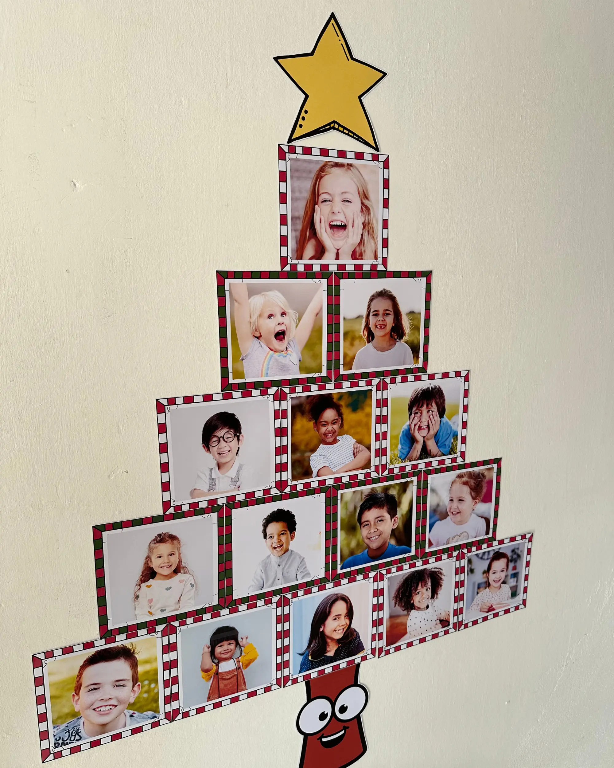 Imagem da galeria 3 de Mural Árvore de Natal para Imprimir – Decoração Escolar Colaborativa