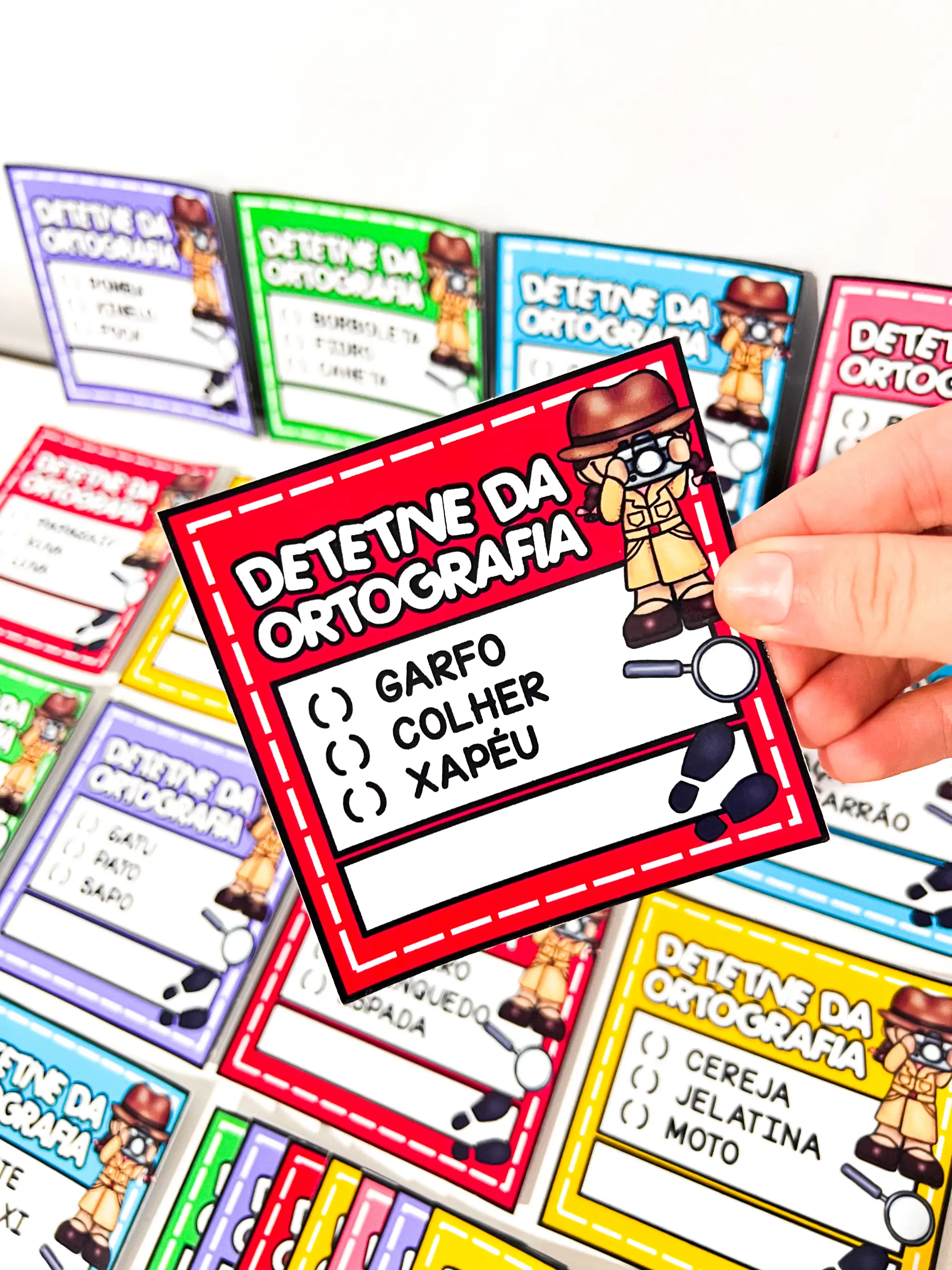 Capa de Detetive da Ortografia – Atividades de Ortografia para Alfabetização