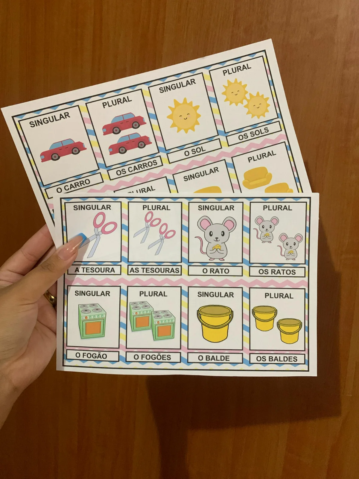 Imagem da galeria 2 de Singular e Plural – Atividades para Imprimir