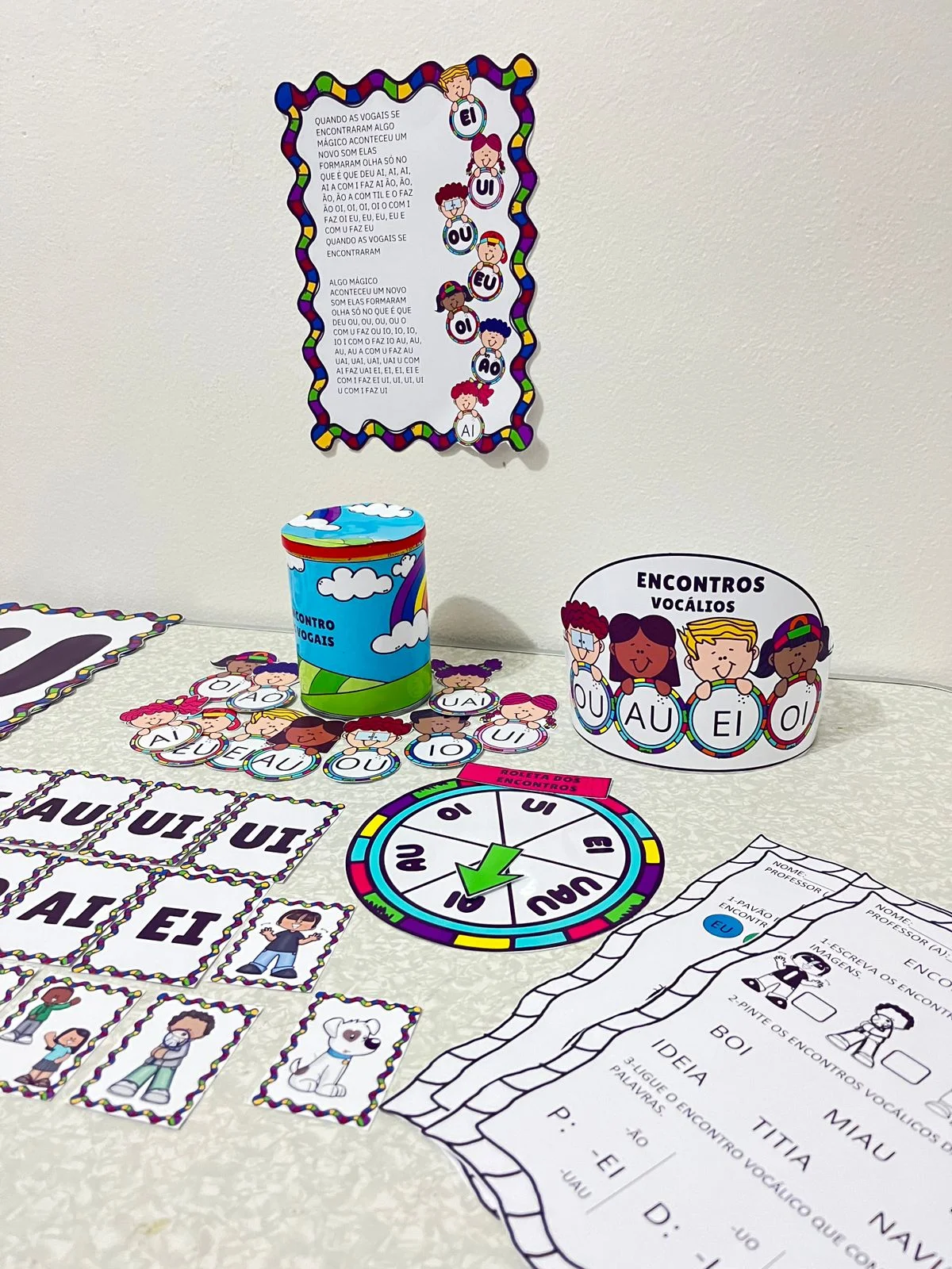 Imagem da galeria 3 de Encontros vocálicos – Material Pedagógico