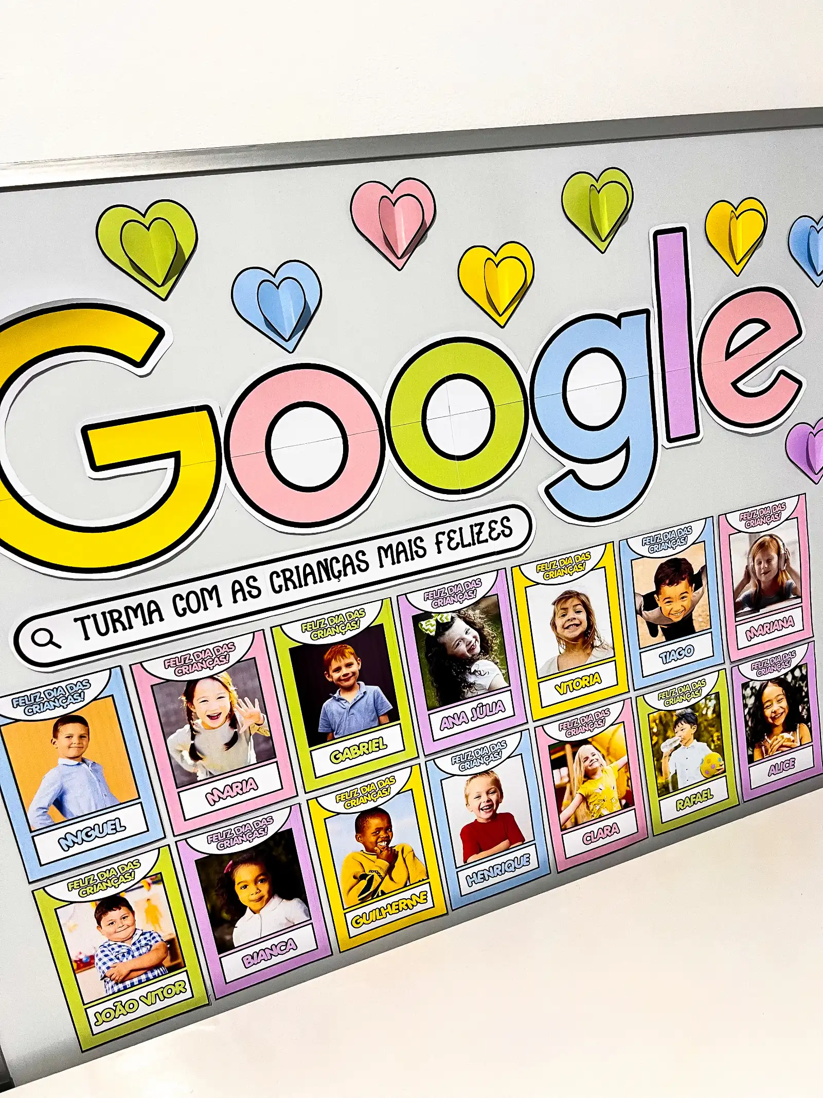 Imagem da galeria 1 de Painel Google Dia das Crianças – PDF para Imprimir