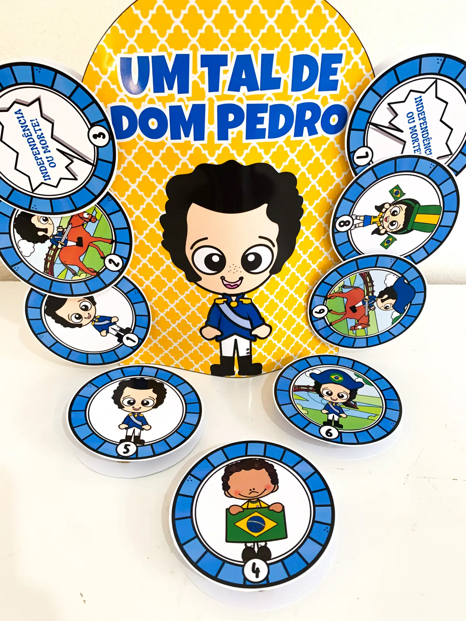 Capa de Luva Musical “Um Tal de Dom Pedro” – Independência do Brasil