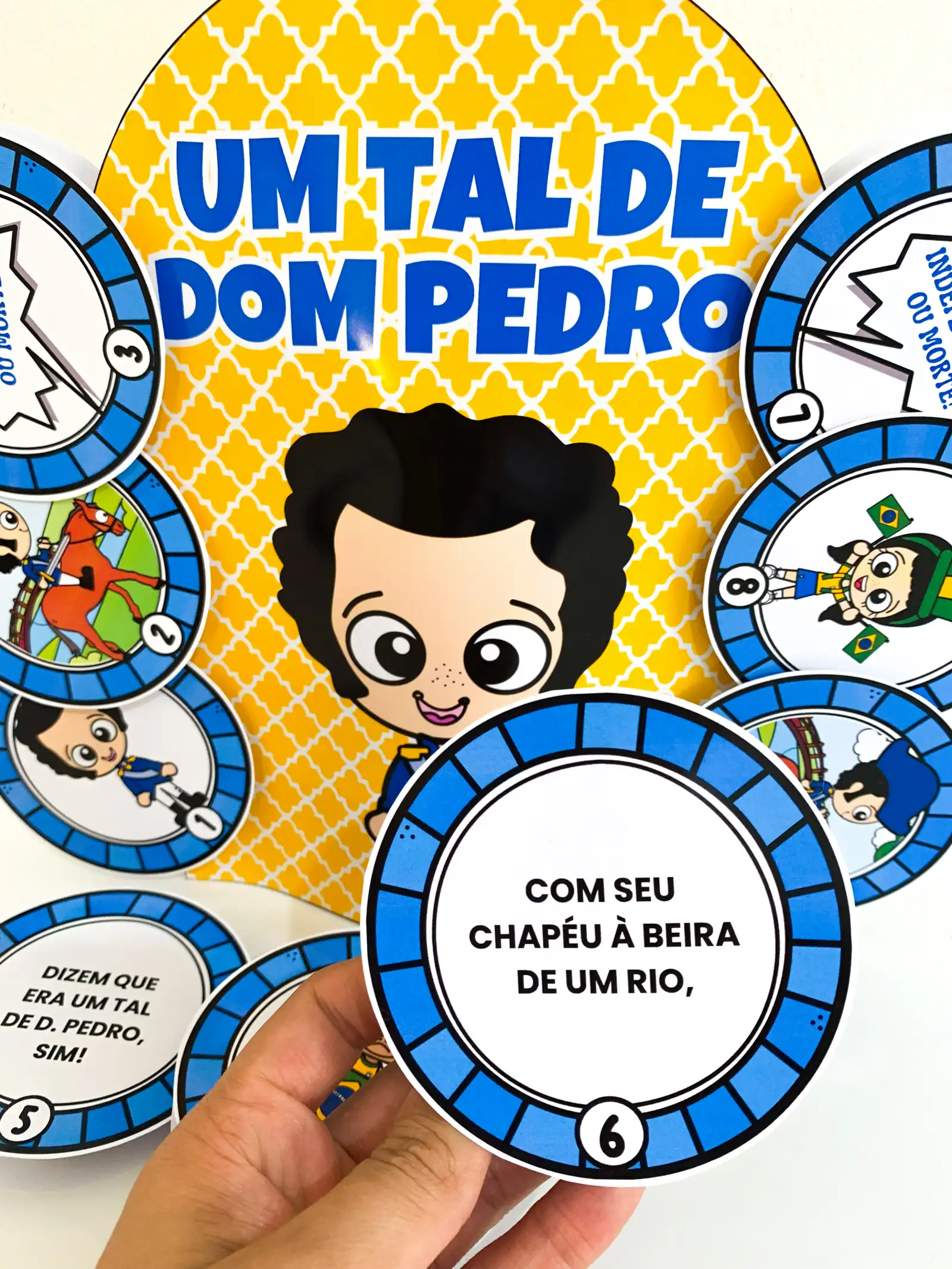 Imagem da galeria 1 de Luva Musical “Um Tal de Dom Pedro” – Independência do Brasil