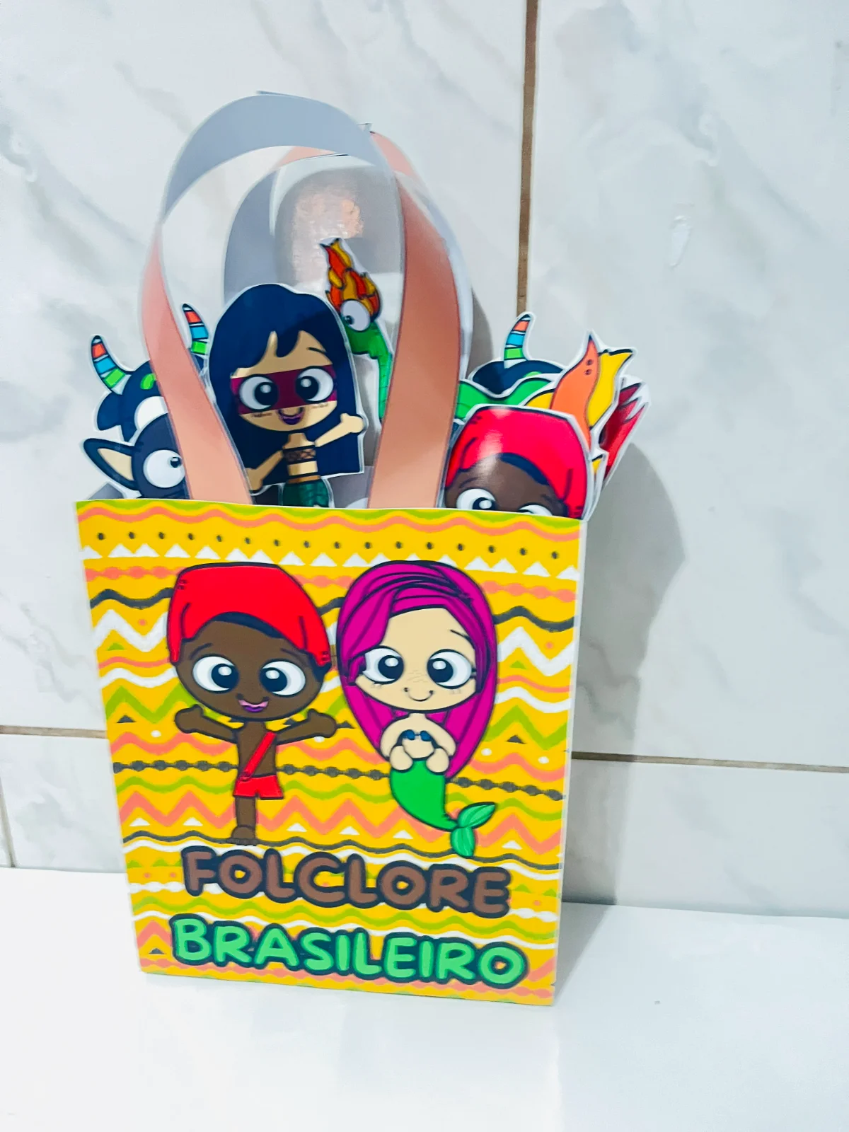 Capa de Sacolinha folclore – Material Pedagógico
