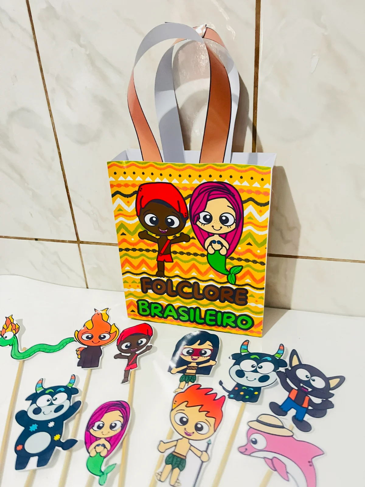 Imagem da galeria 2 de Sacolinha folclore – Material Pedagógico