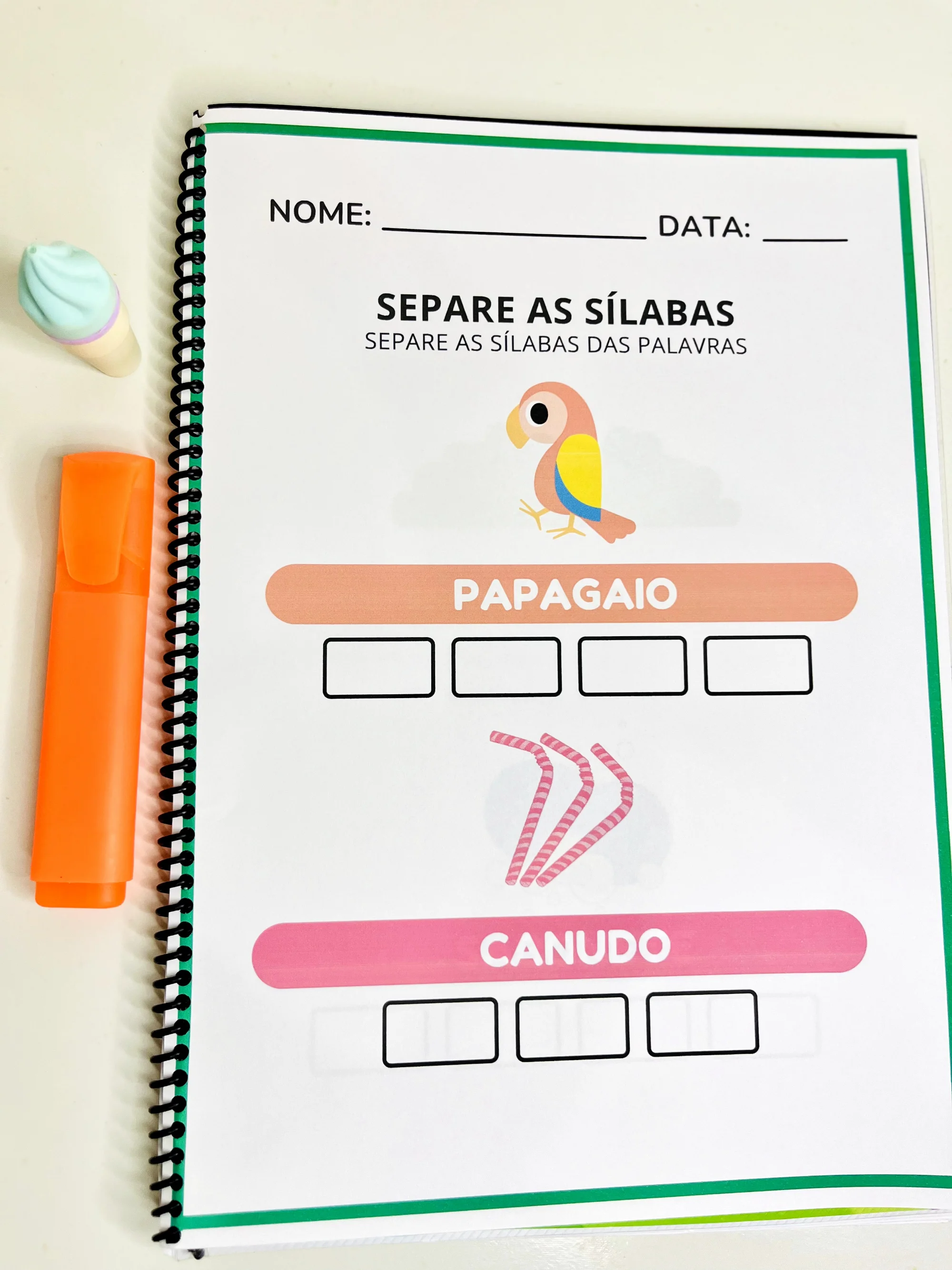 Imagem da galeria 1 de Apostila Sílabas Simples – Material Pedagógico