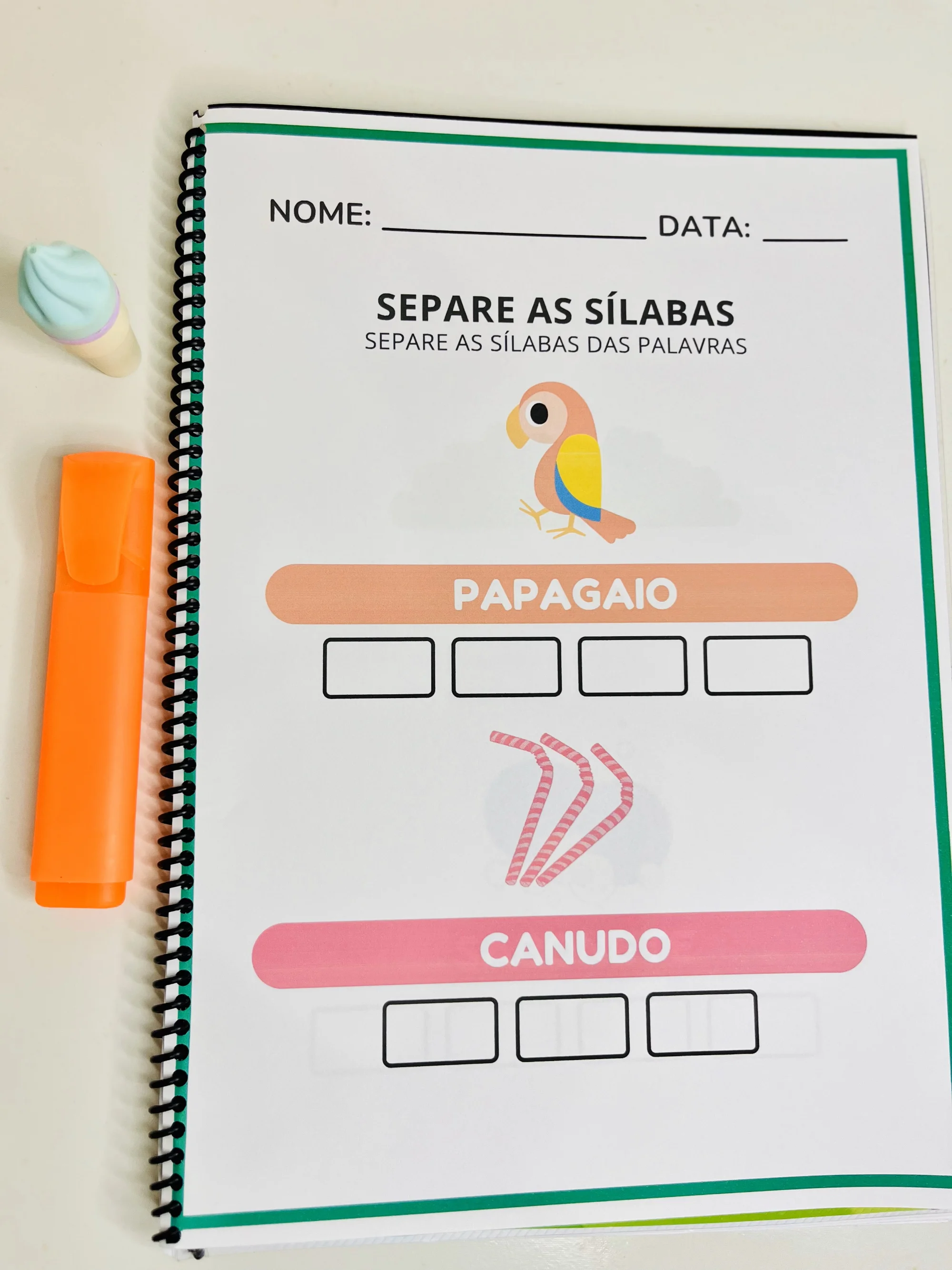 Imagem da galeria 2 de Apostila Sílabas Simples – Material Pedagógico