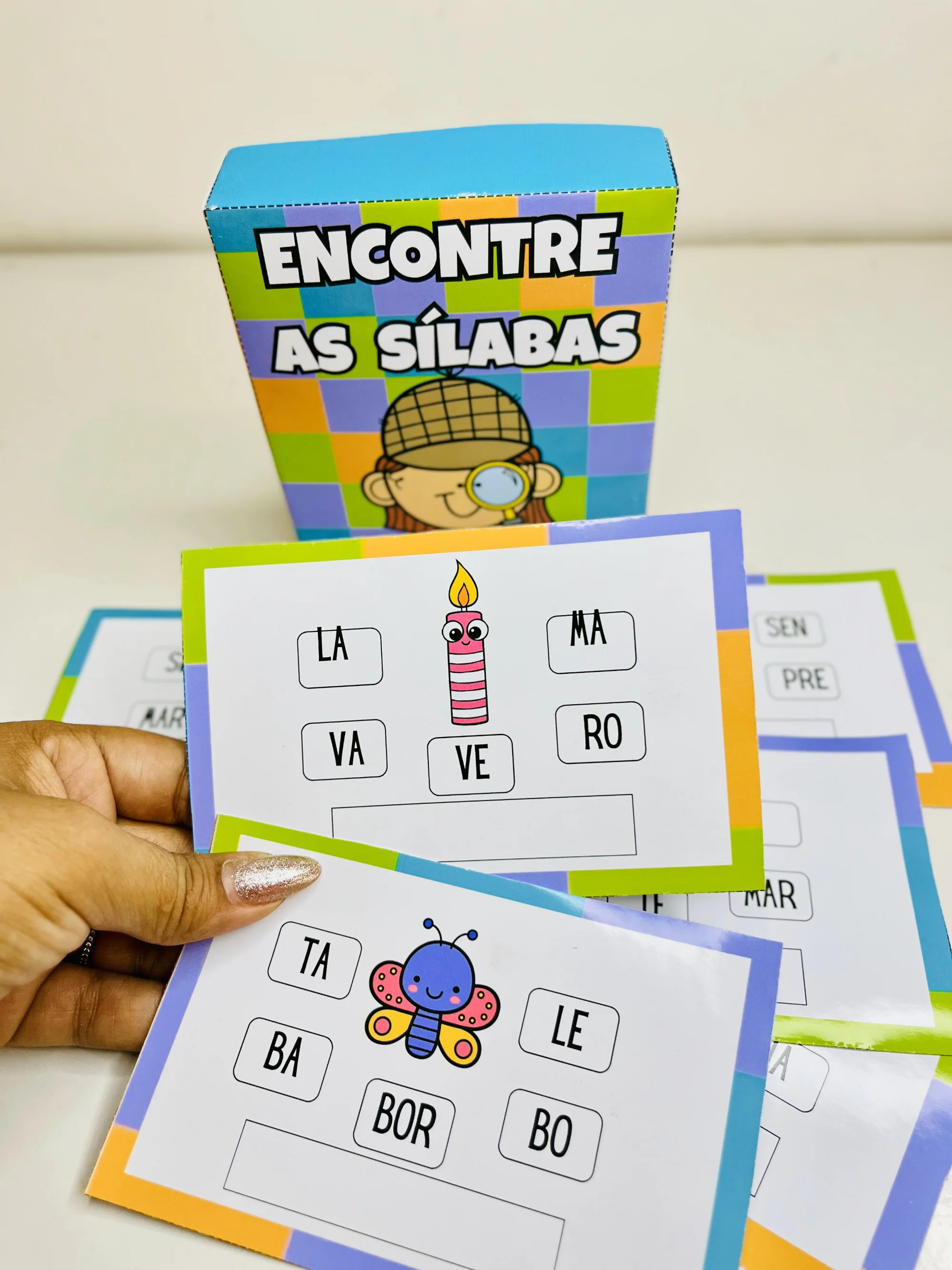 Imagem da galeria 1 de Encontre as Sílabas Corretas para Formar a Palavra – Aprendizado