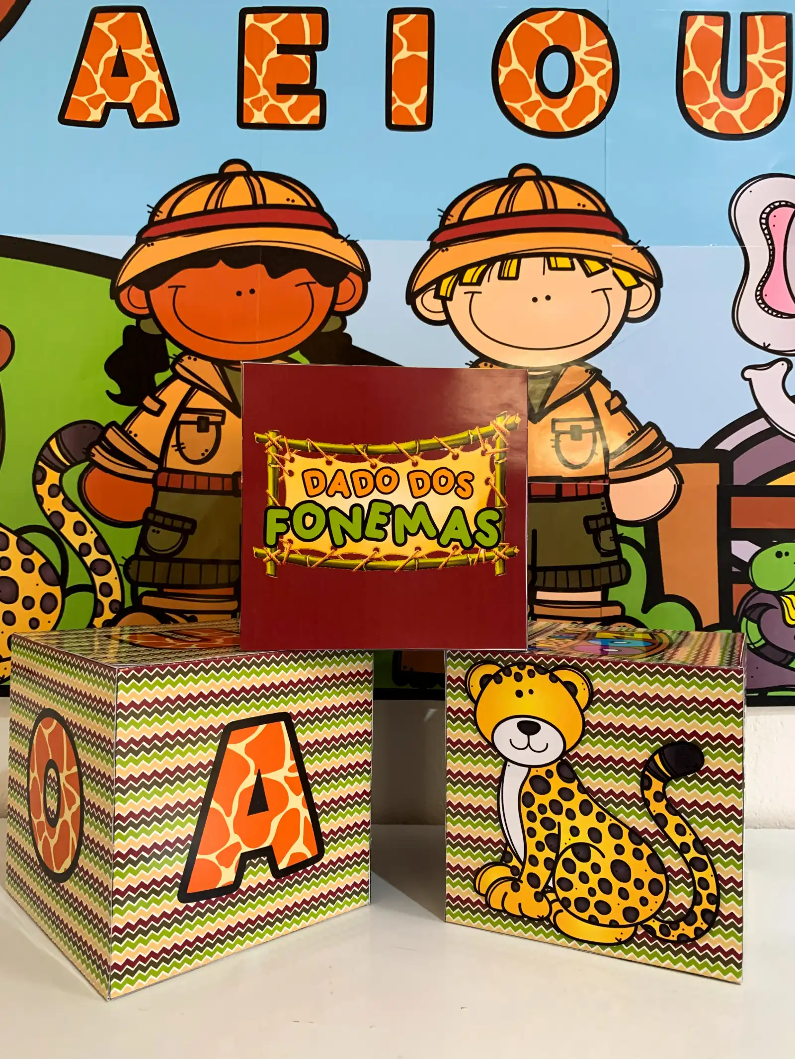 Imagem da galeria 2 de Kit Zoo das Vogais – PDF para Imprimir | Educação Infantil