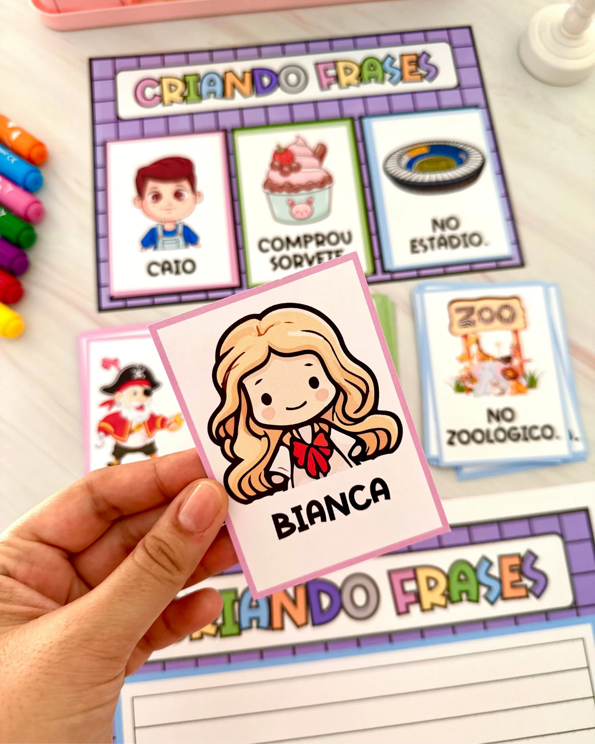 Imagem da galeria 1 de Criando Frases: Material de Atividades para Educação Infantil e