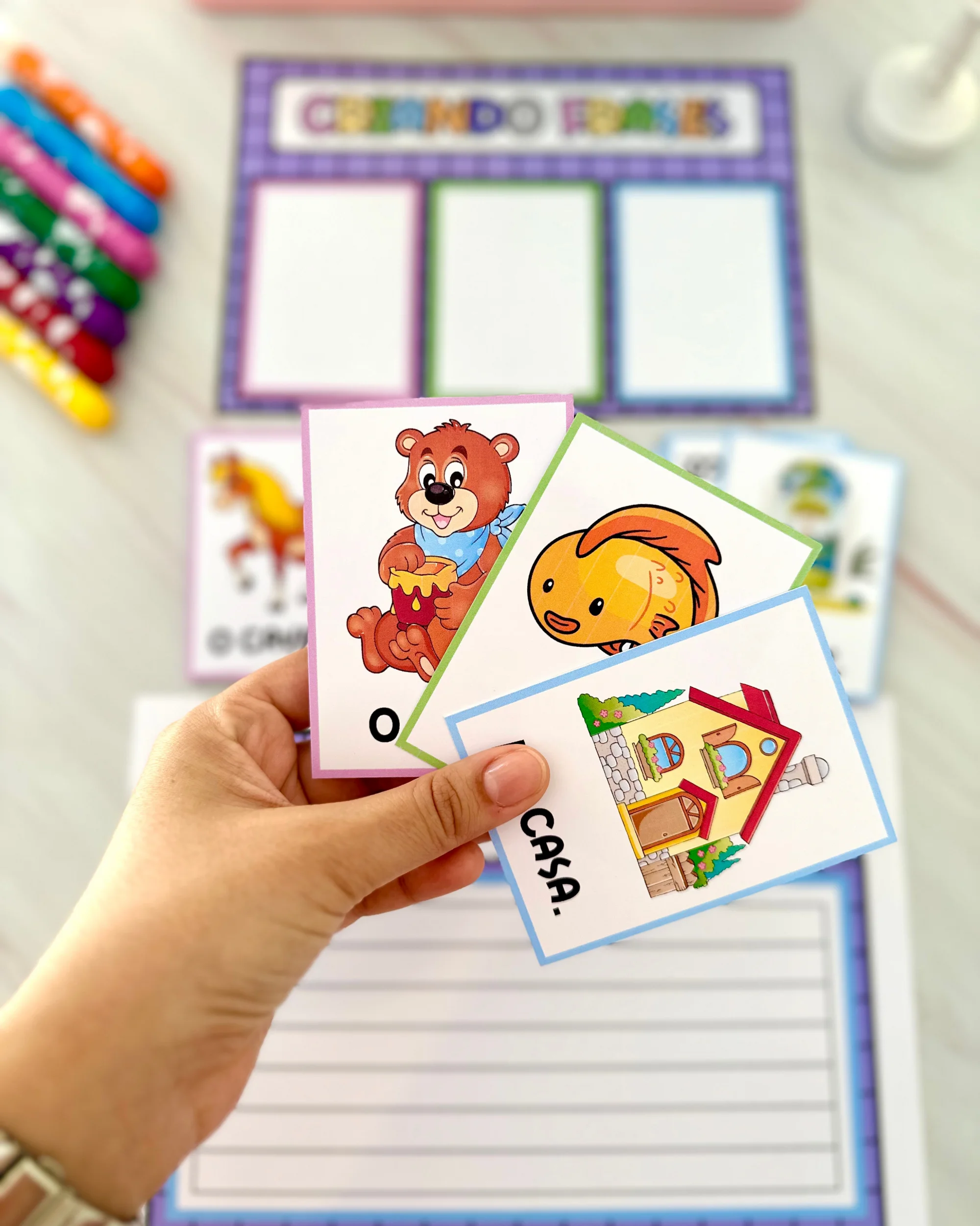Imagem da galeria 3 de Criando Frases: Material de Atividades para Educação Infantil e