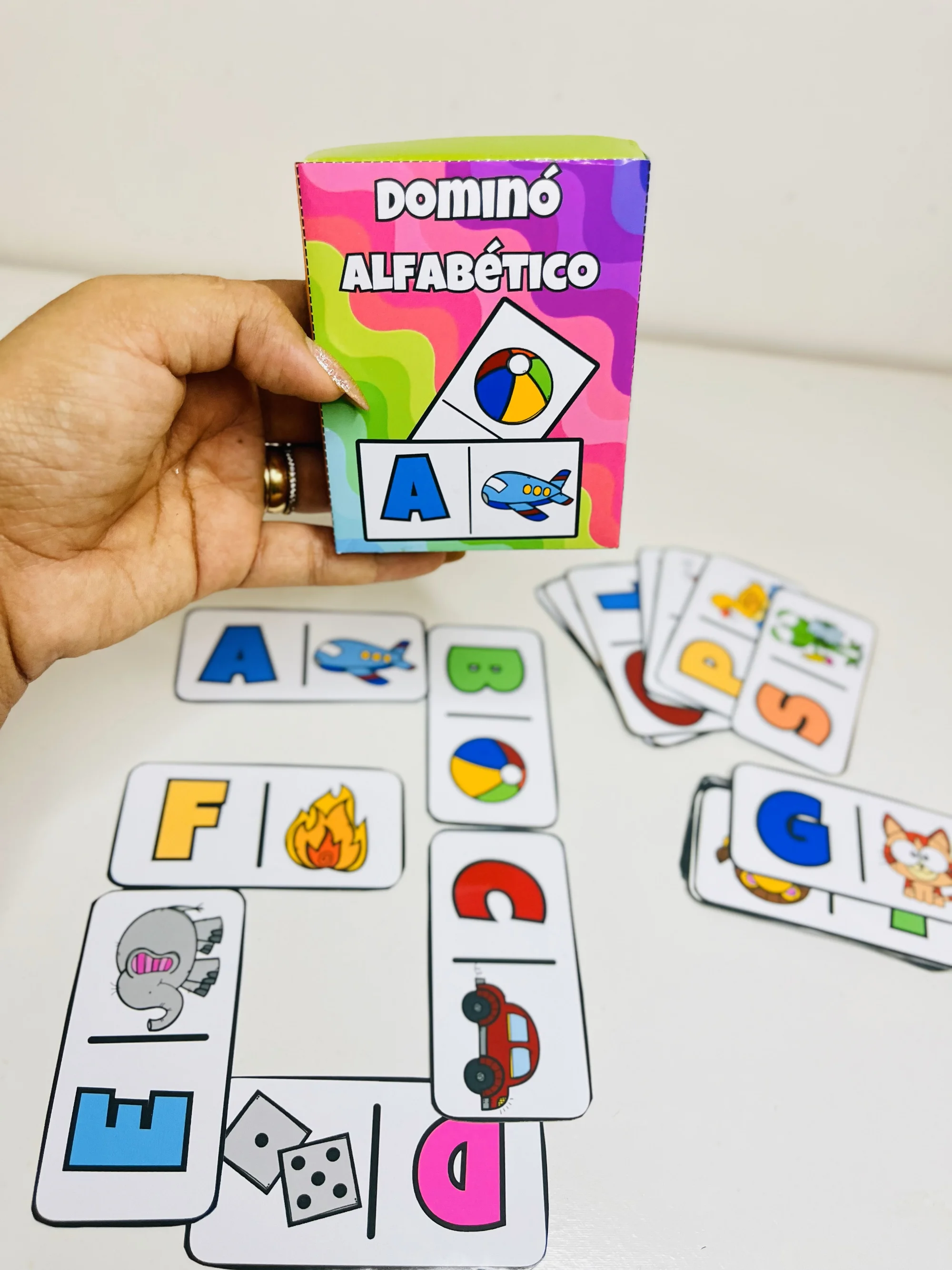 Imagem da galeria 2 de Dominó Alfabético – Aprendizado Divertido e Eficiente