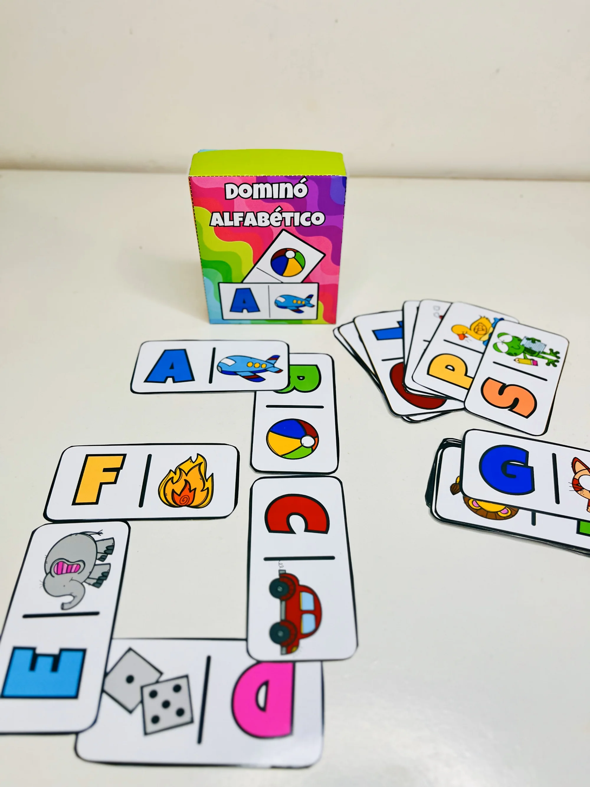 Imagem da galeria 3 de Dominó Alfabético – Aprendizado Divertido e Eficiente