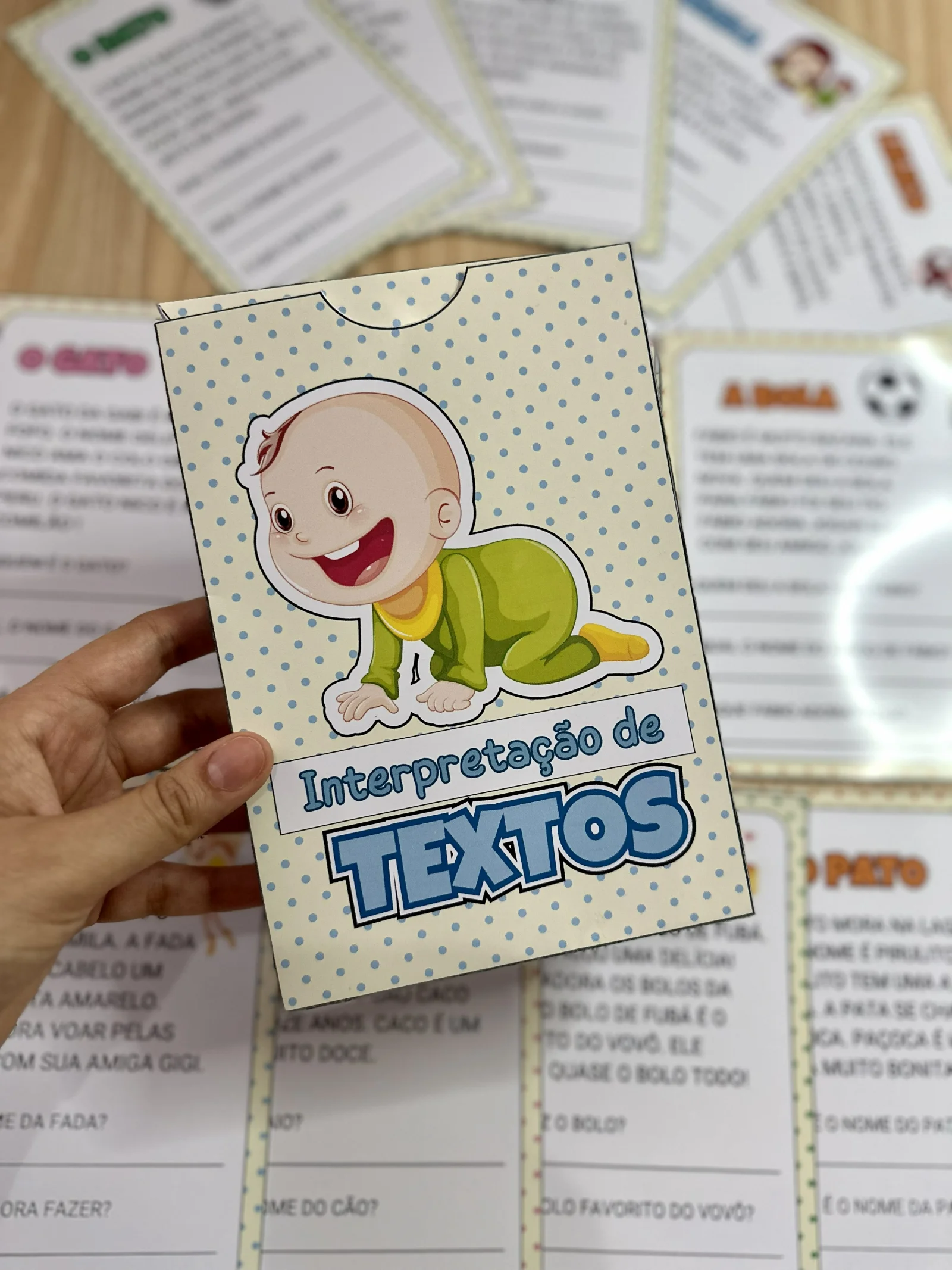 Capa de Interpretação de Textos – PDF para Imprimir