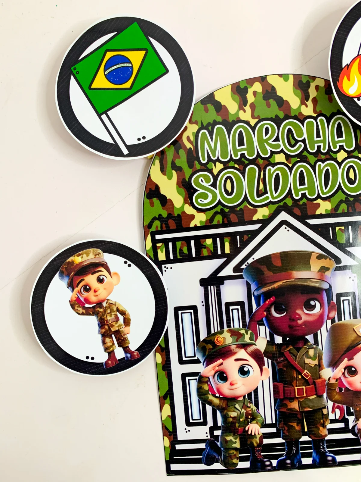 Imagem da galeria 1 de Luva Musical – Marcha Soldado – PDF para Imprimir
