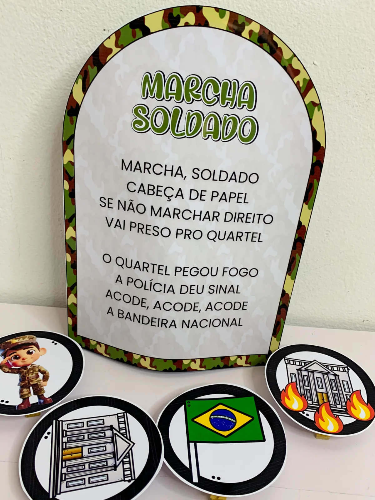 Imagem da galeria 3 de Luva Musical – Marcha Soldado – PDF para Imprimir